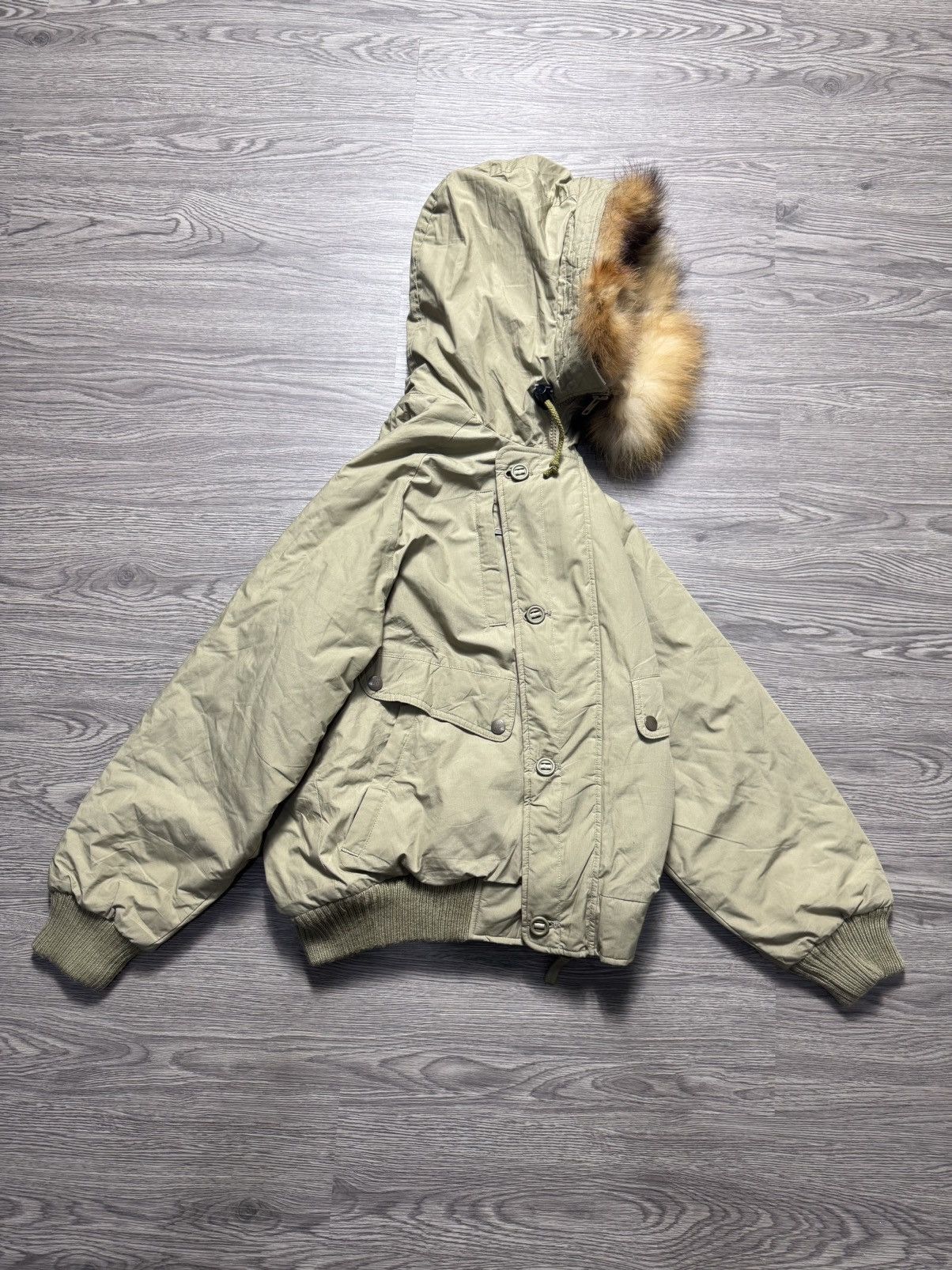 If Six Was Nine 2000s Timber Line by Daiwa Fur Faux Fishing Jacket Size US M / EU 48-50 / 2 - 16 Thumbnail