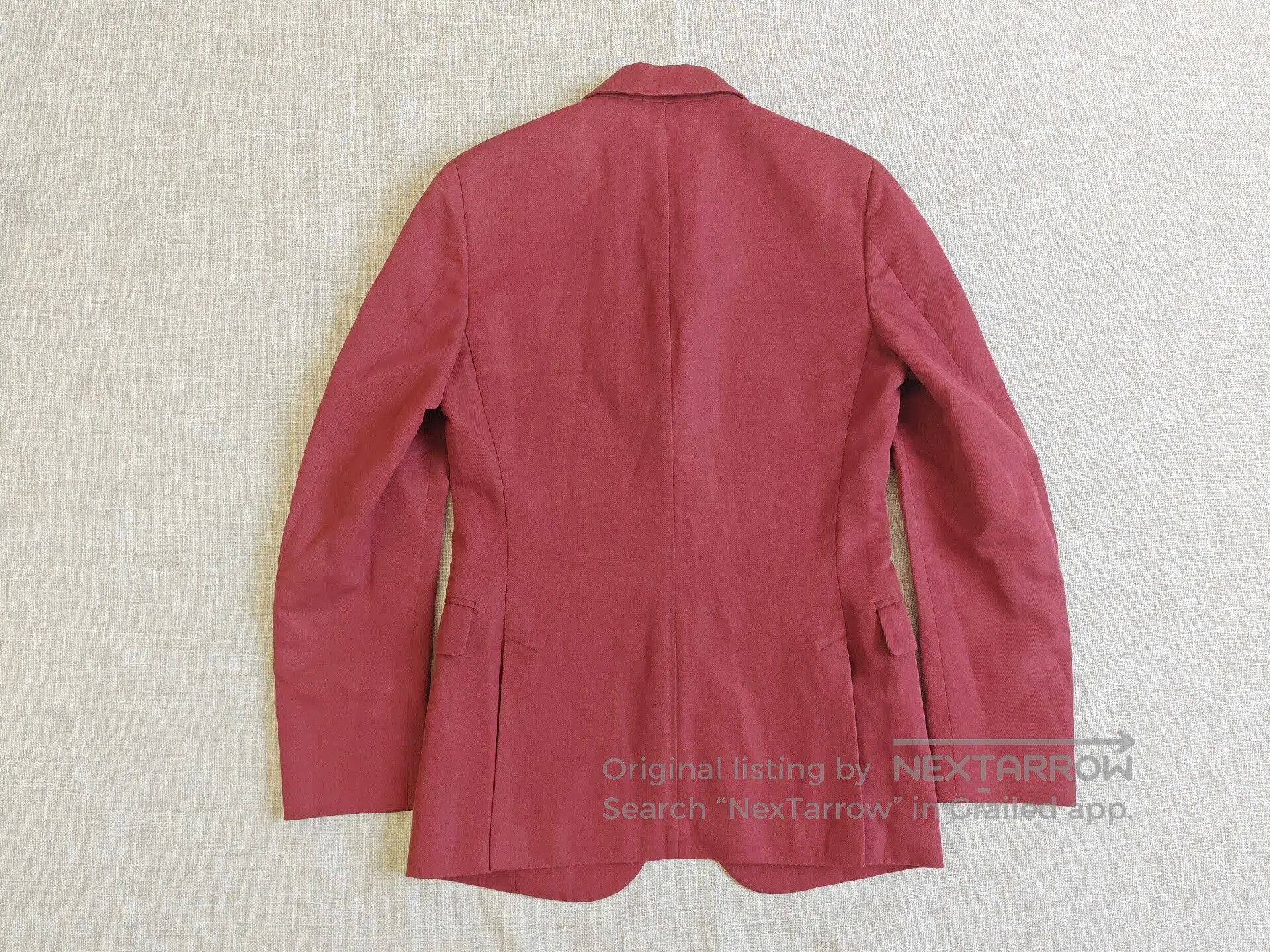 Gucci Gucci Men's Burgundy Suit Jacket. Size US S / EU 44-46 / 1 - 5 Thumbnail