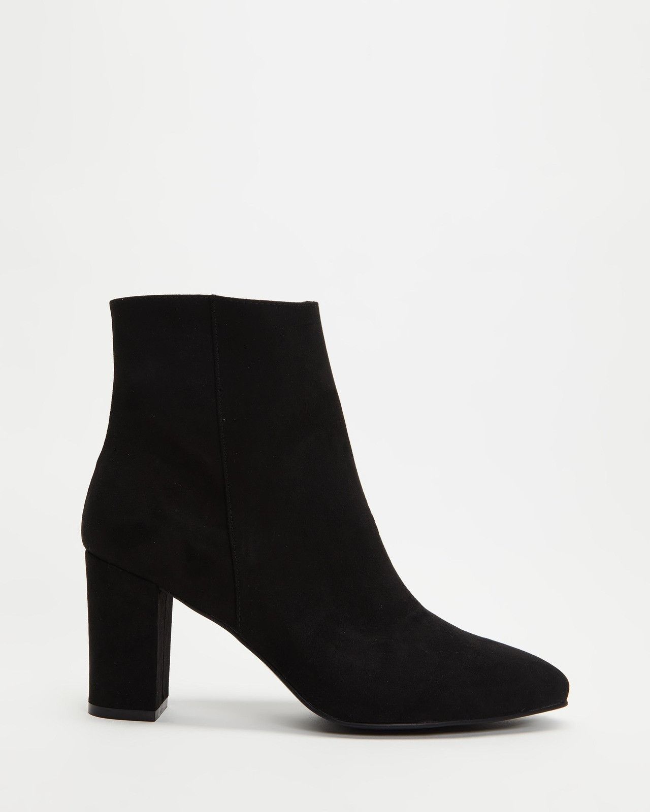 Saint Laurent Paris o1b1hav110125 Loulou Zipped Ankle Boots in Suede in Black Size US 5 / IT 35 - 1 Thumbnail