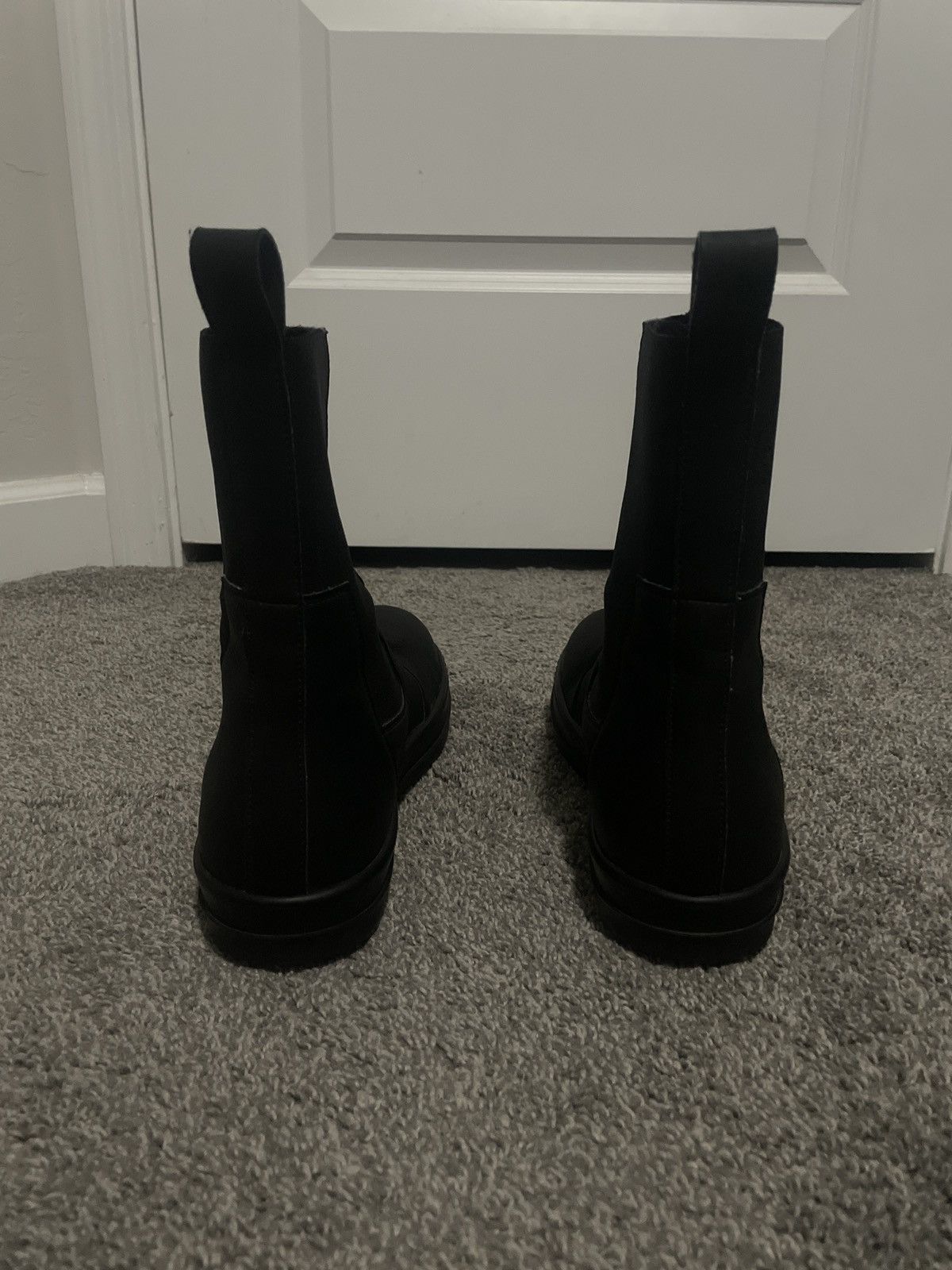 Rick Owens Rick Owens Beatle Bumper Chelsea Boots BLACK(42) Size US 9 / EU 42 - 3 Thumbnail