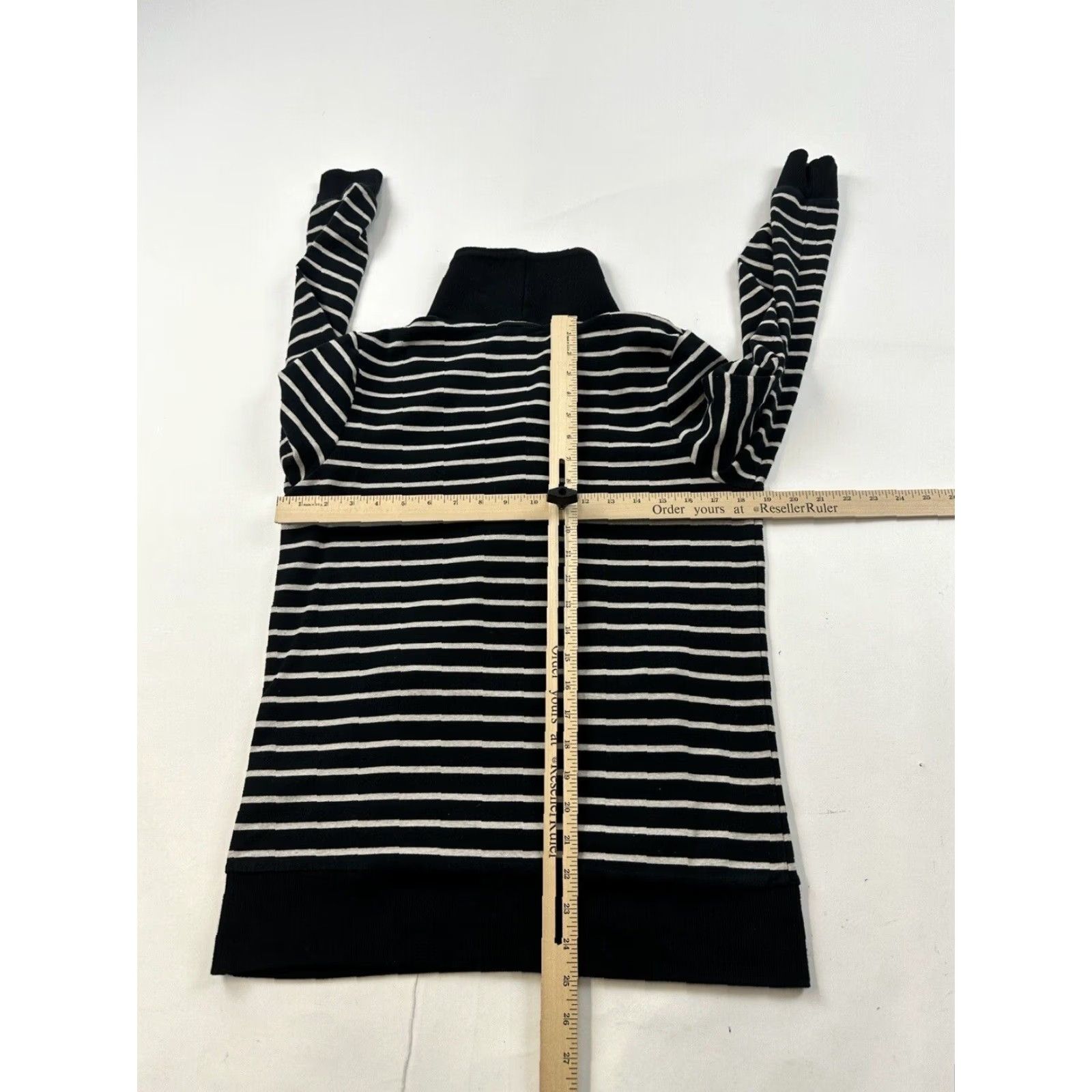 Banana Republic Banana Republic Sweater Women’s M Pullover Long Sleeve Multicolor Striped Cowl Neck Casual Fall Spring Summer Womens Size M / US 6-8 / IT 42-44 - 4 Thumbnail