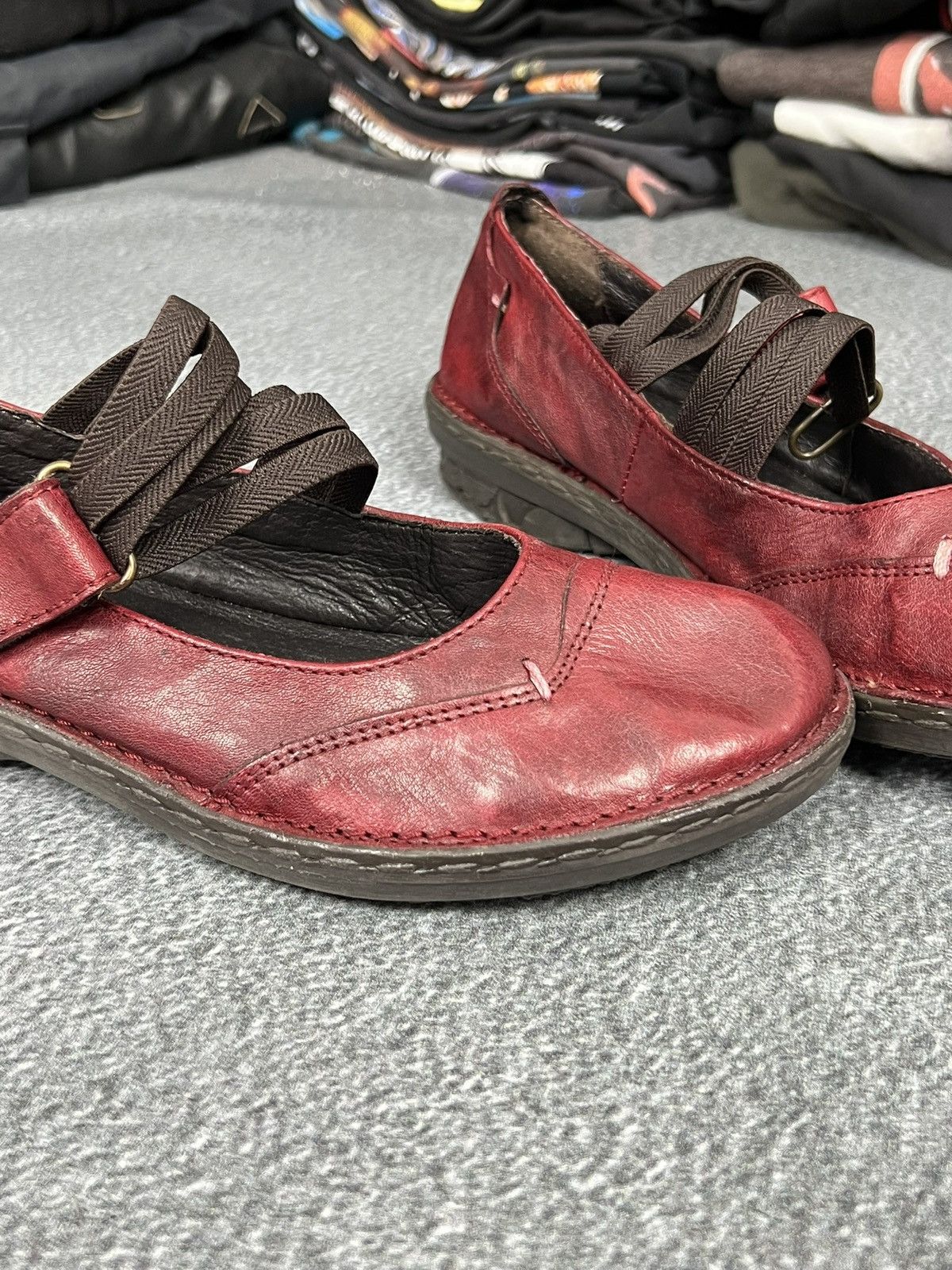 Puma Vintage Y2k Leather Ballet Flats Shoes Avant Garde Mary jane Size US 8.5 / IT 38.5 - 2 Thumbnail
