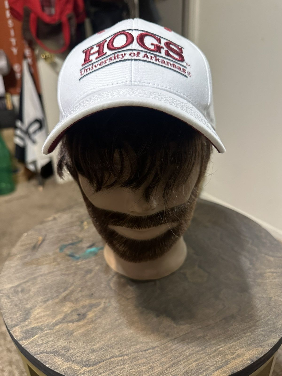 NCAA Vintage NCAA Arkansas University “HOGS” hat 90s Size ONE SIZE - 1 Thumbnail