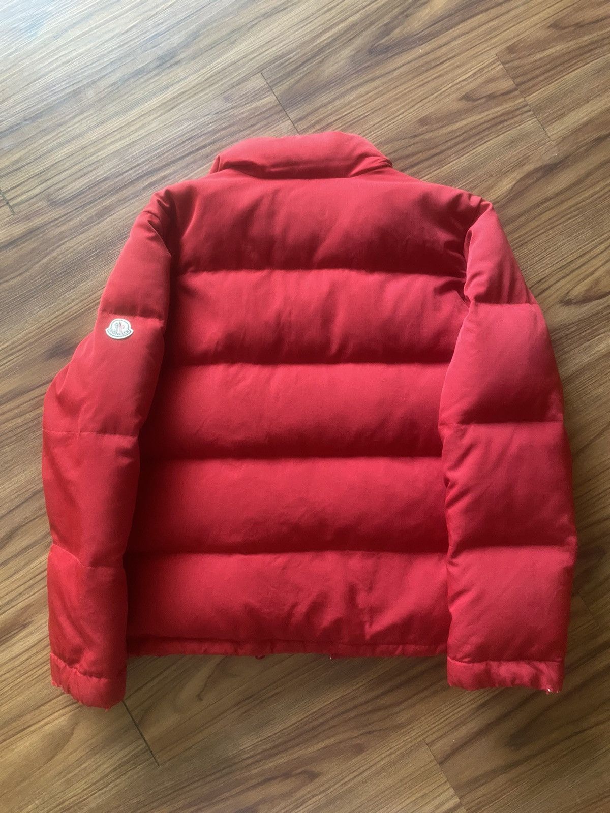 Comme des Garcons 2004 RARE CDG x MONCLER RED GREEN PUFFER DOWN JACKET COAT Size US M / EU 48-50 / 2 - 5 Thumbnail