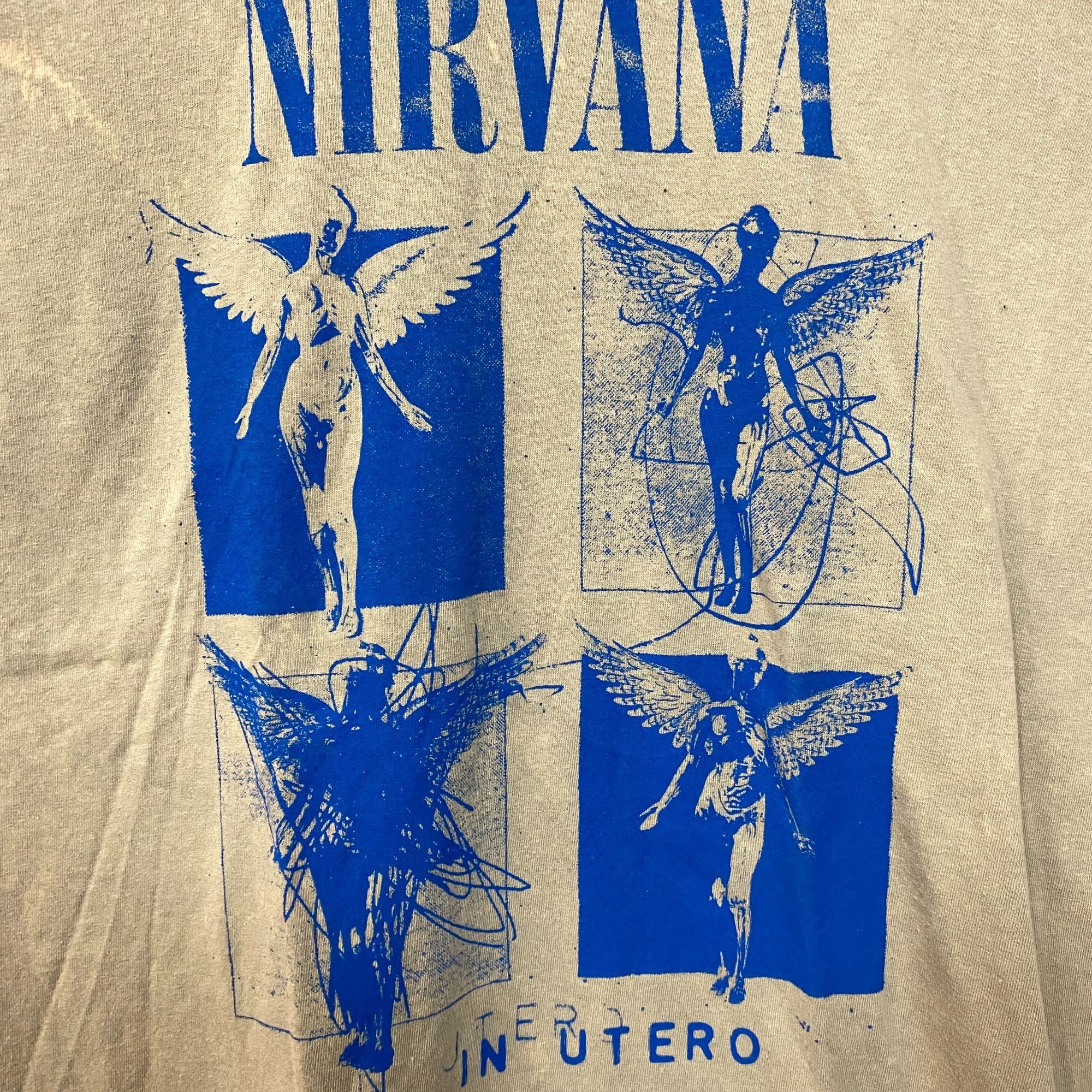 Nirvana Nirvana In Utero Album Cover Pop Art Angel Grunge Band Tee L Size US L / EU 52-54 / 3 - 2 Thumbnail