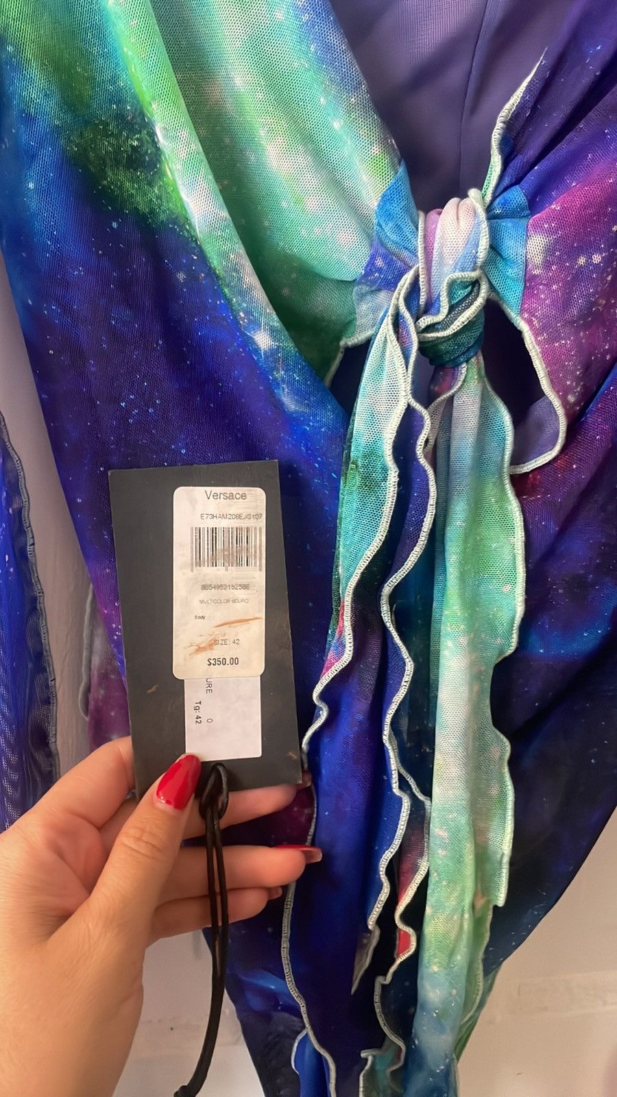 Versace Jeans Couture Versace Cosmic BodySuit Size M / US 6-8 / IT 42-44 - 9 Thumbnail