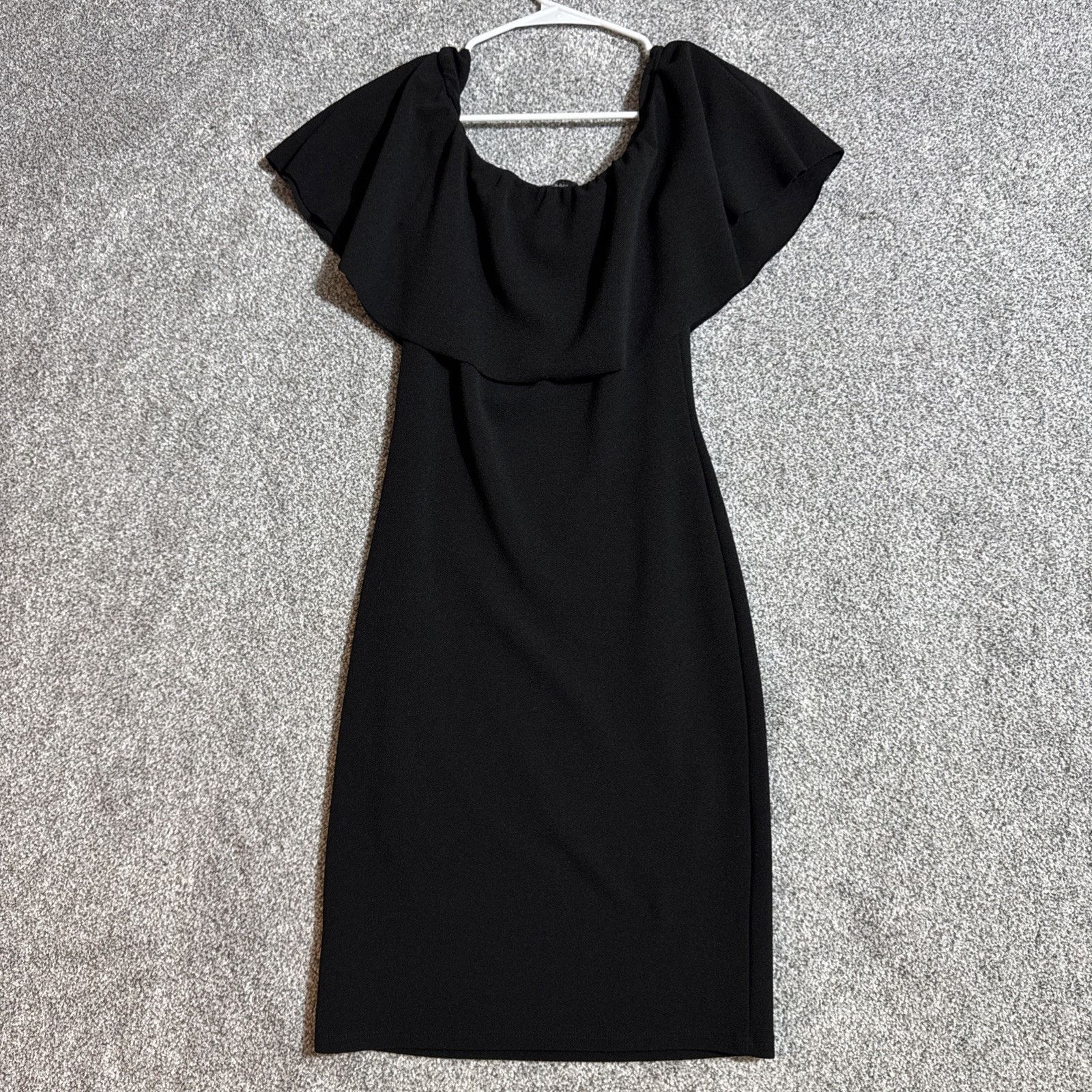 Almost Famous Bodycon Dress M Y2K Chic Romantic Mob Wife Off Shoulder Size M / US 6-8 / IT 42-44 - 7 Thumbnail