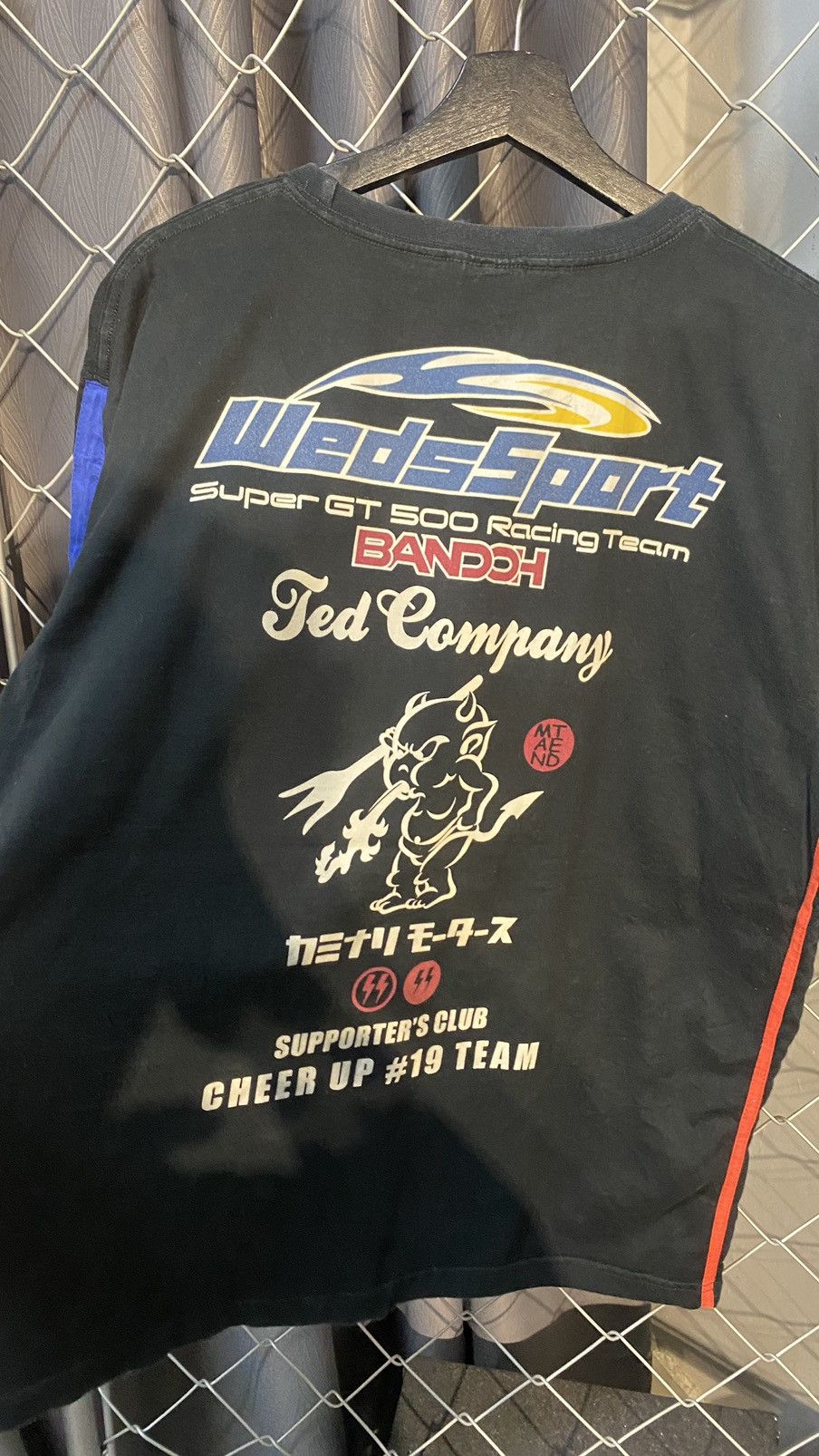 Japanese Brand × Tedman RARE TEDCOMPANY TEDMAN X WEDSPORT RACING TSHIRT BLACK XLARGE Size US XXL / EU 58 / 5 - 3 Thumbnail