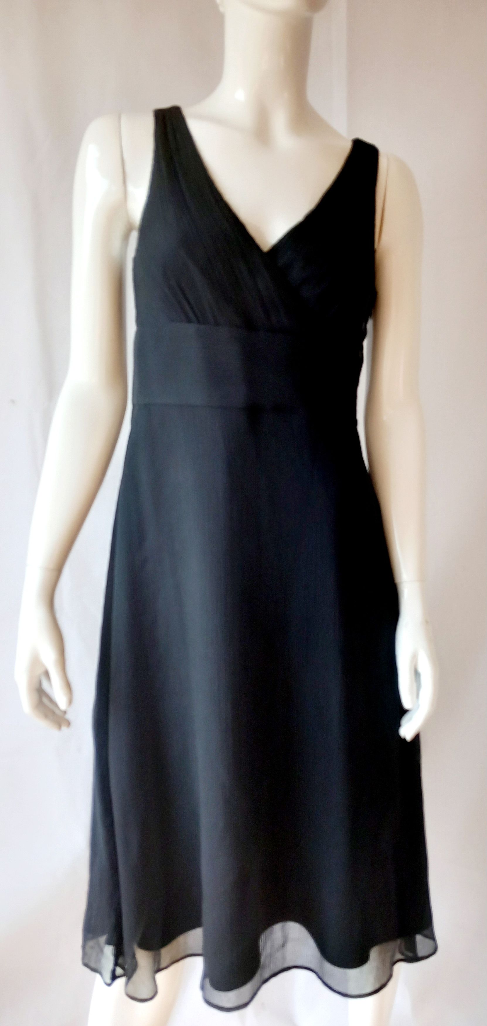 Max Mara Max Mara black silk dress S size Size S / US 4 / IT 40 - 1 Thumbnail