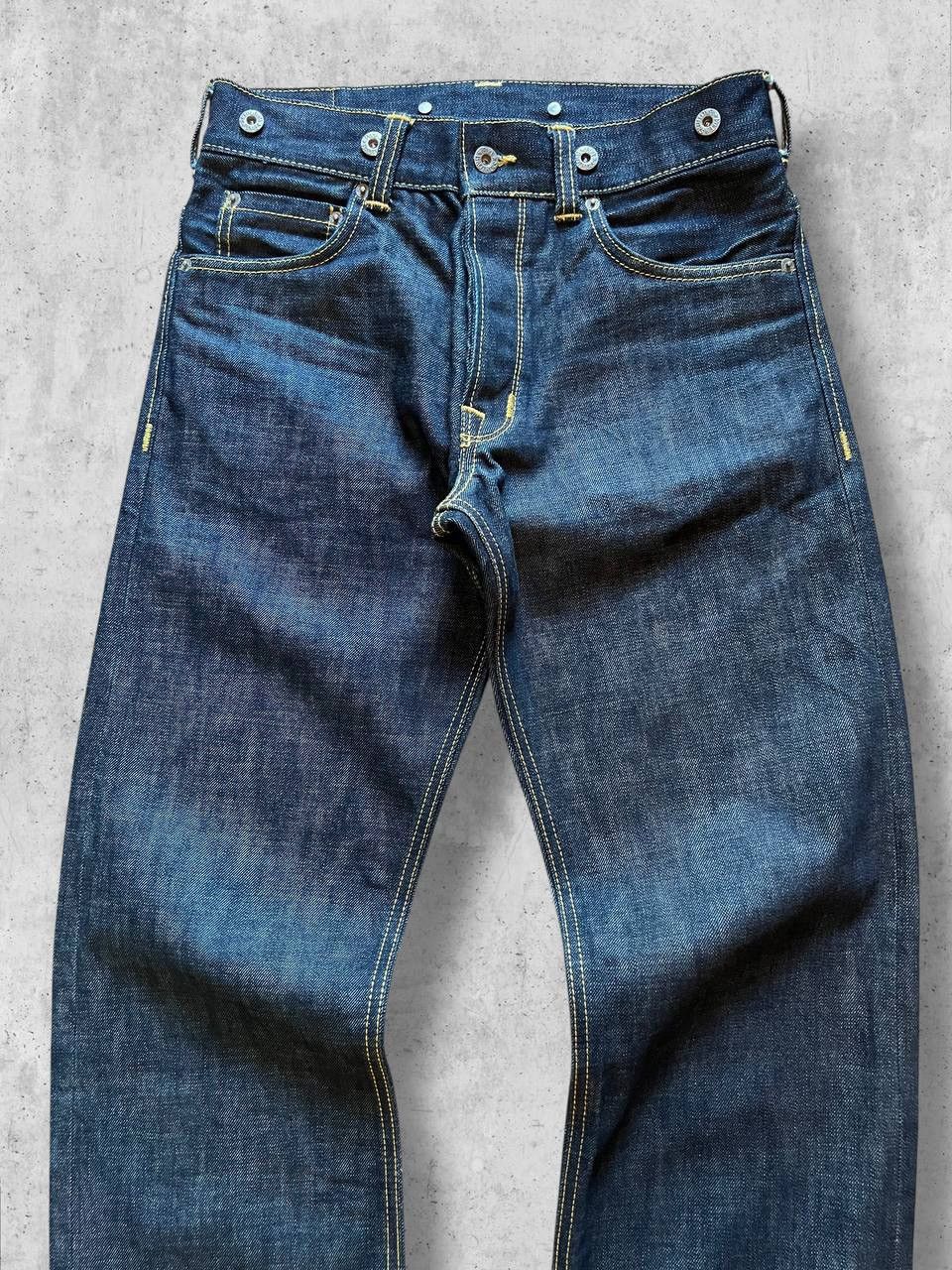 Vintage Pike Brothers SELVEDGE Roamer Pant Wide Long denim jeans 36 Size US 36 / EU 52 - 4 Thumbnail