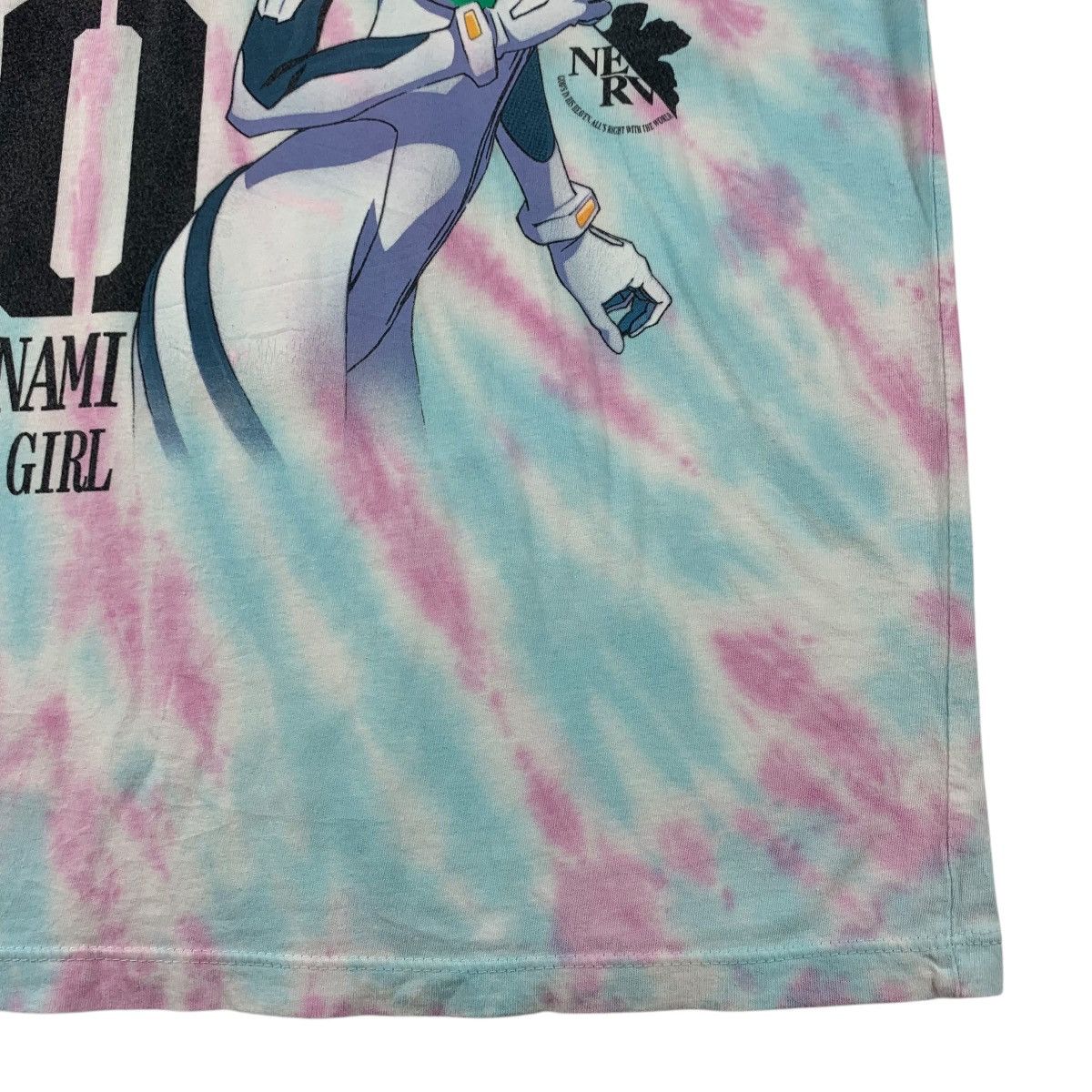 Anime × Japanese Brand EVANGELION Rei Ayanami neon genesis tye dye ANIME tee Size US M / EU 48-50 / 2 - 8 Thumbnail