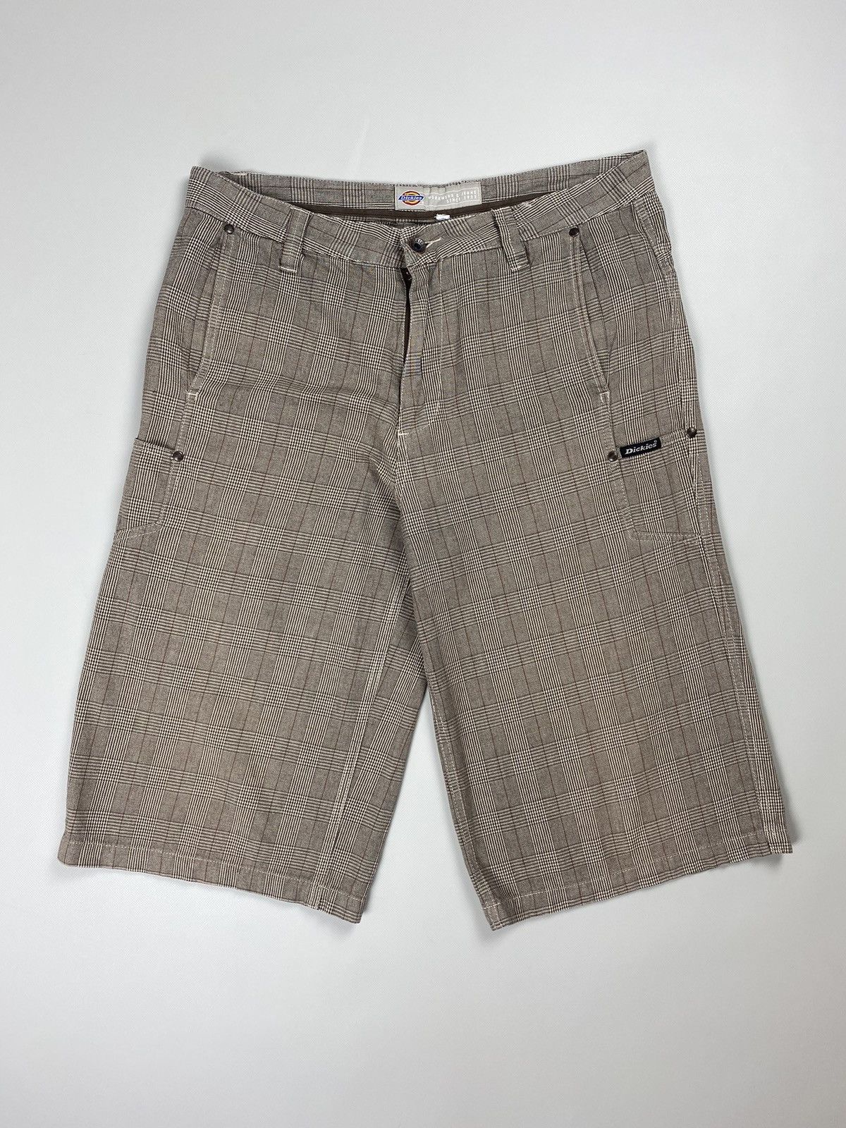Dickies VTG Dickies Carpenter checked rap short size 34 Size US 34 / EU 50 - 1 Thumbnail