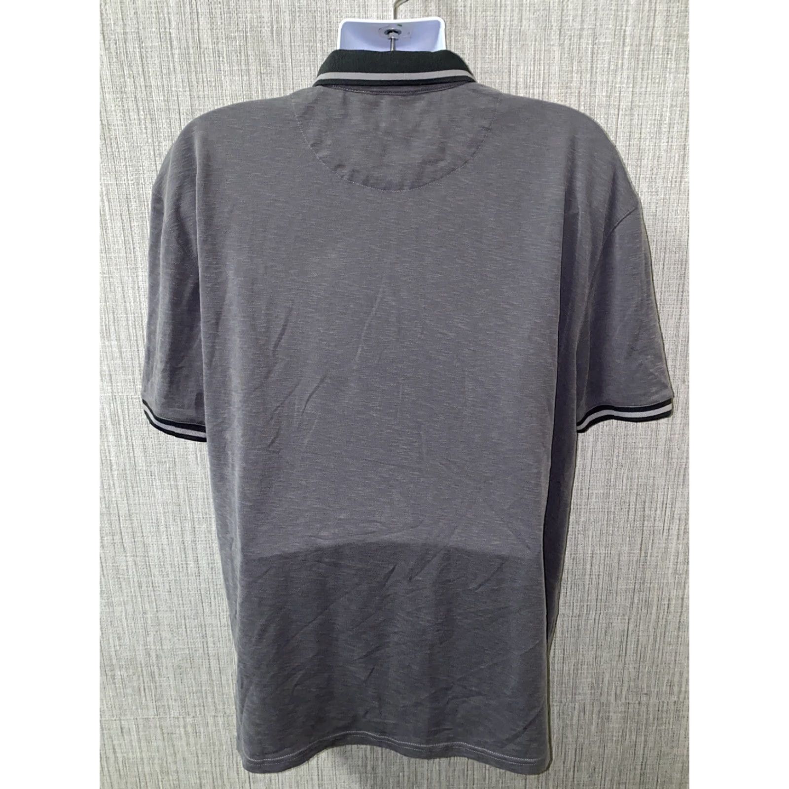 Hard Rock Cafe Hard Rock Black Label Mens Gray Short Sleeve Golf Polo Shirt Size XXL Short Sleeve Golf Polo Shirt Hard Rock Black Label Mens Gray Size US XXL / EU 58 / 5 - 4 Thumbnail