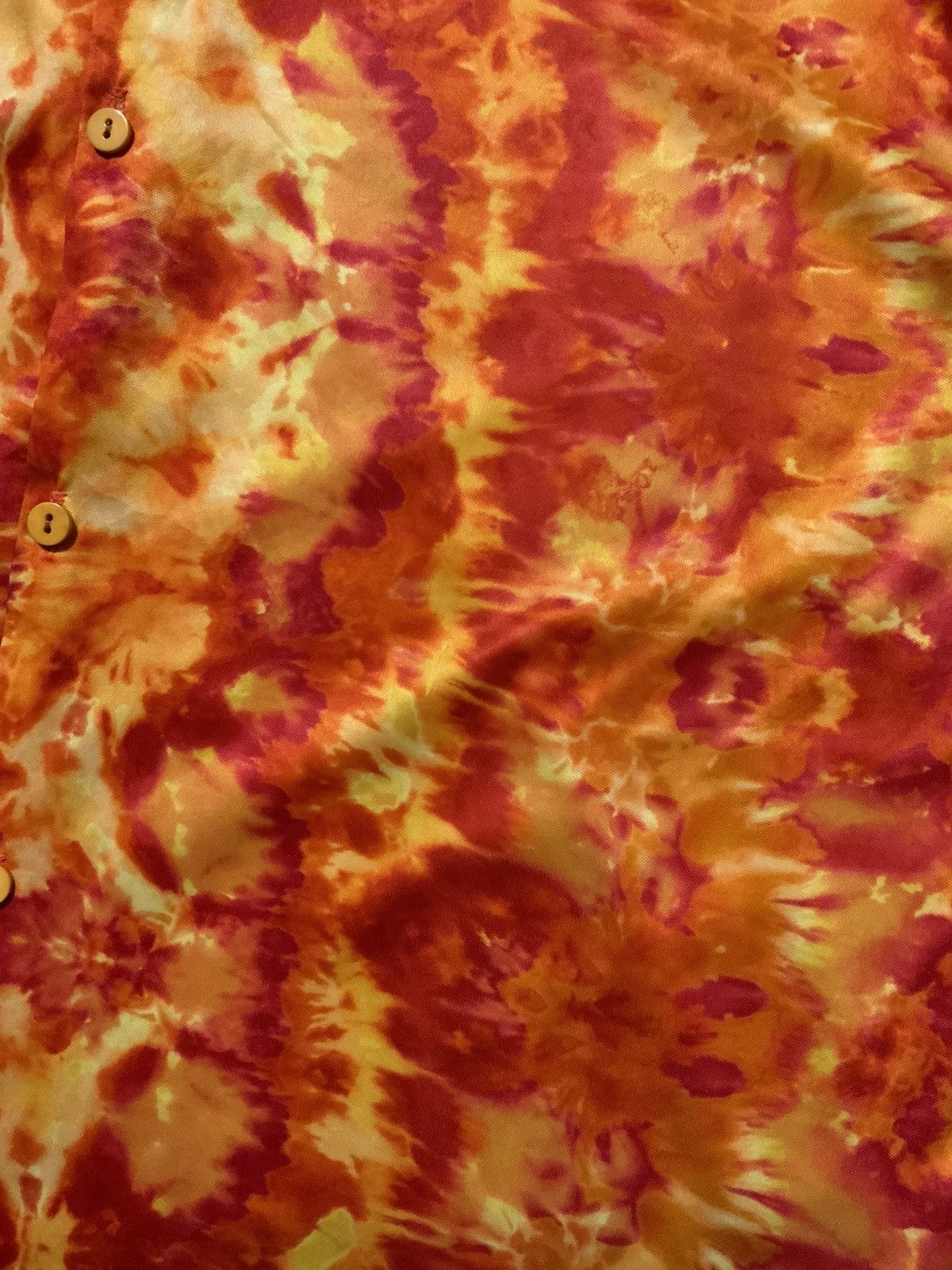 Vintage Vintage 90s Y2K Plastix Idol Club Rave Atomic Flames Shirt Size US M / EU 48-50 / 2 - 5 Thumbnail