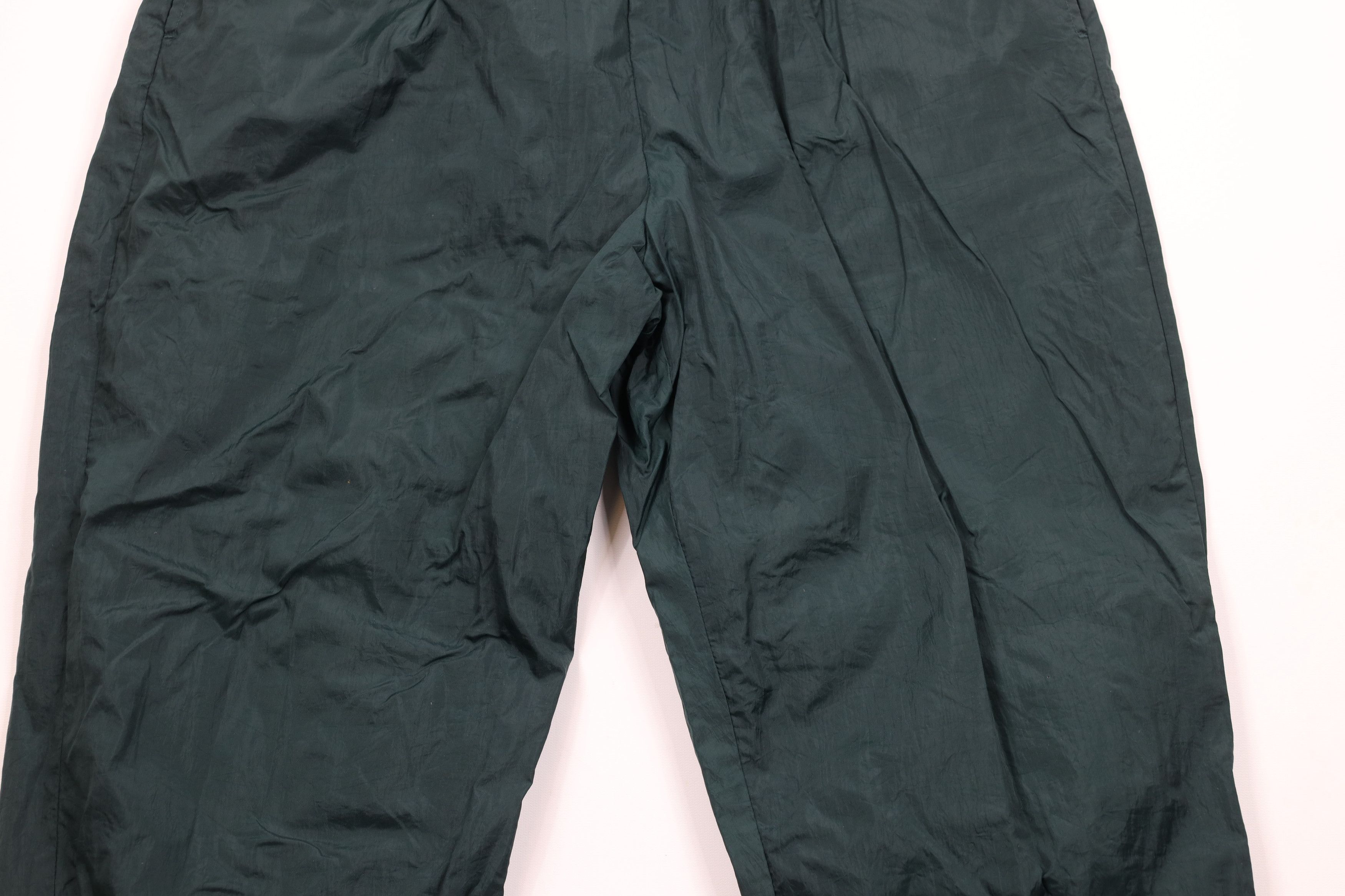 Vintage Vintage 90s Streetwear Lined Windbreaker Joggers Pants Green Size US 38 / EU 54 - 3 Thumbnail
