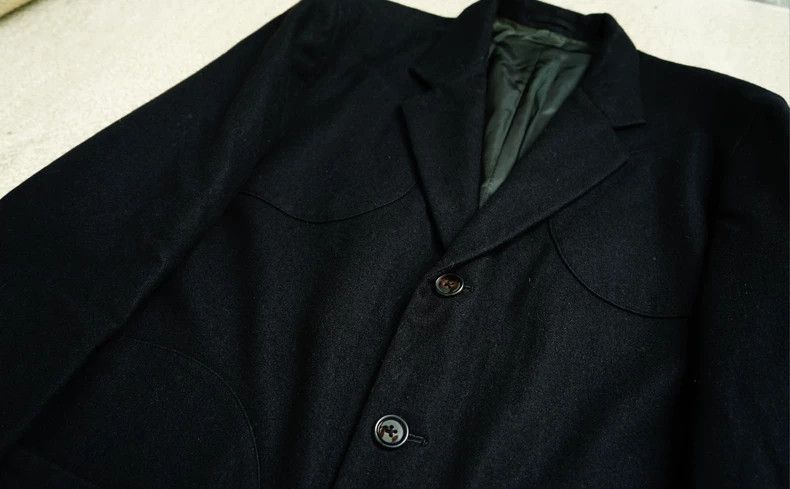 Yohji Yamamoto Yohji Yamamoto Yohji Yamamoto Wool Suit Jacket for Men Size US S / EU 44-46 / 1 - 3 Thumbnail