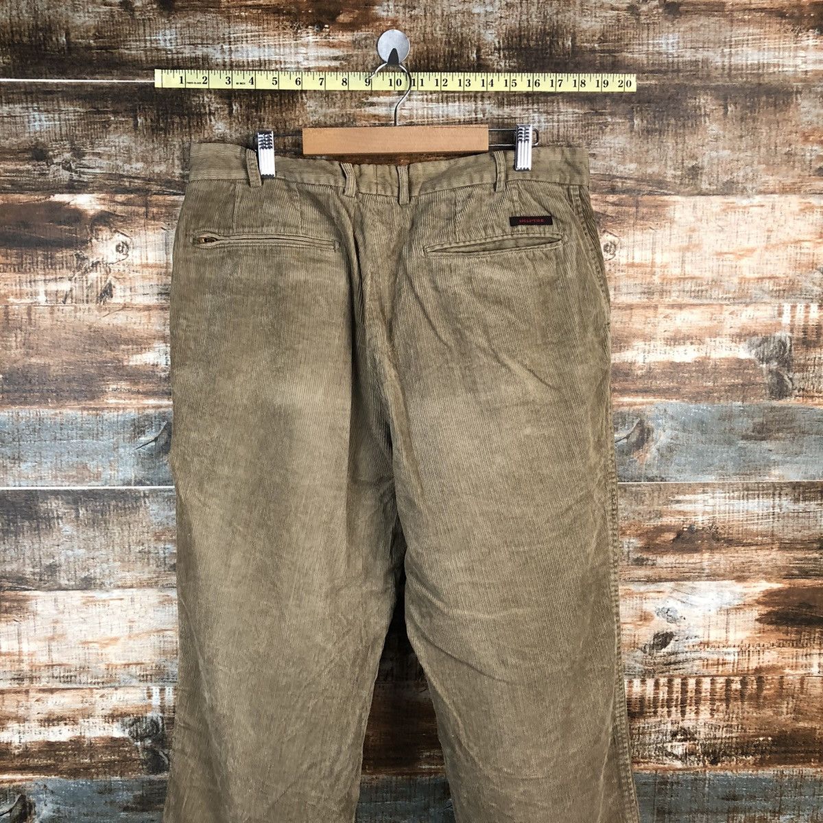 Japanese Brand Inspire Brown vintage Conduroy Pants #A1417 Size US 36 / EU 52 - 14 Thumbnail