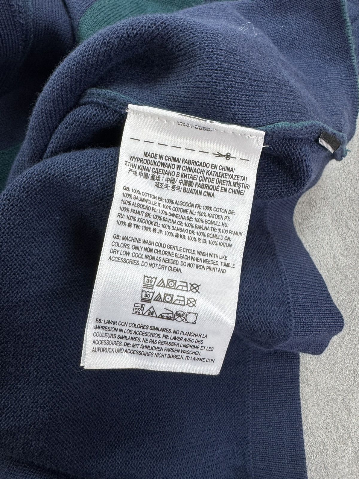 Japanese Brand × Vans VANS BUTTON UP Knit T-shirt Italian Style Mens Size M Size US M / EU 48-50 / 2 - 5 Thumbnail