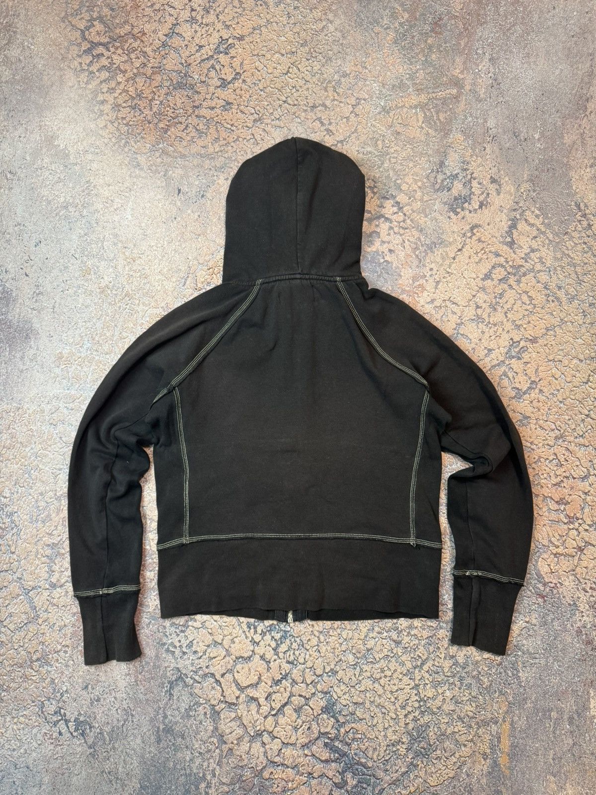 Polo Ralph Lauren Y2K Polo Ralph Lauren White Stitch Big Logo Zip Up Hoodie Size M / US 6-8 / IT 42-44 - 13 Thumbnail