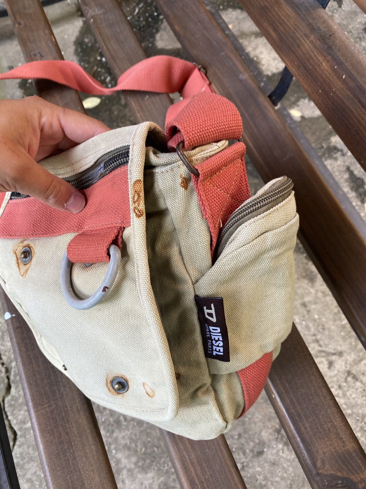 Diesel DIESEL Vintage Y2k shoulder bag messenger Size ONE SIZE - 5 Thumbnail