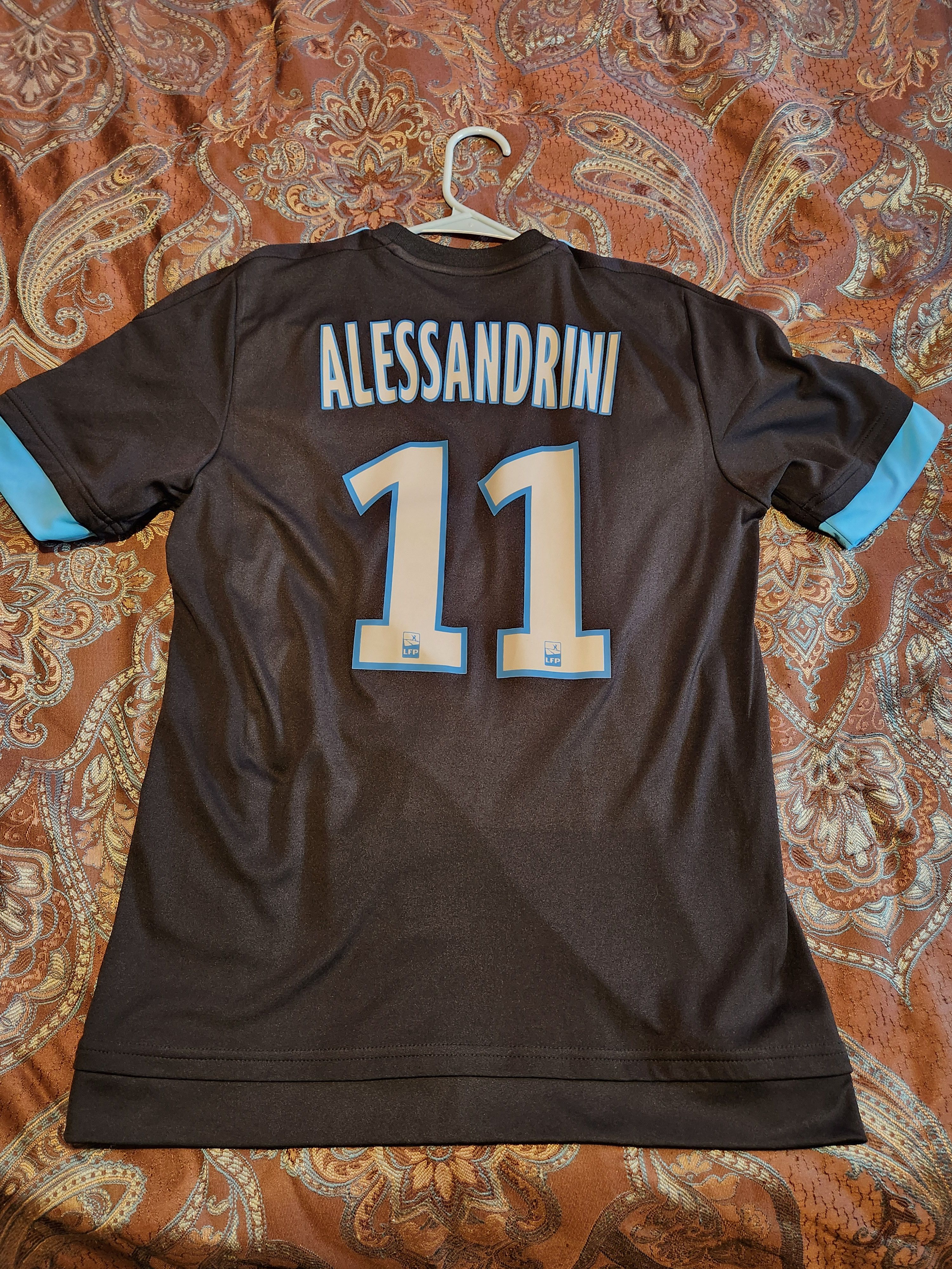 Adidas Olympique Marseille 2015/2016 Alessandrini Jersey Size S Size US S / EU 44-46 / 1 - 3 Thumbnail