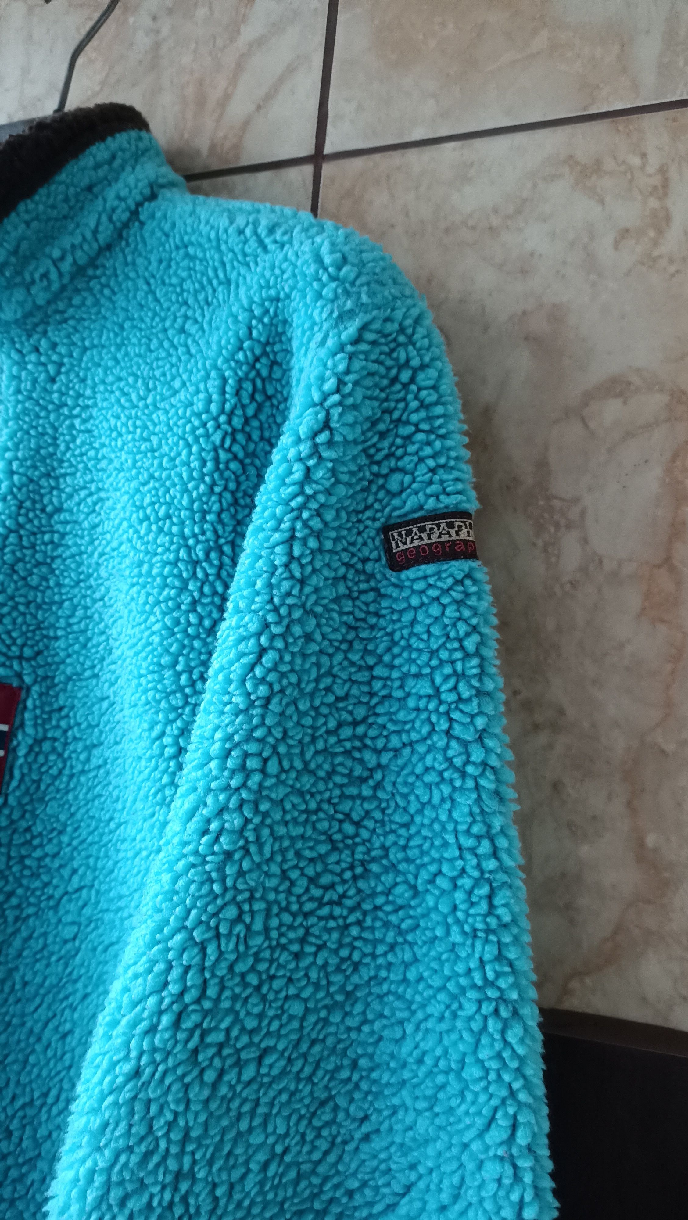 Napapijri Vintage Napapijri big logo great colour fleece sweatshirt Size L / US 10 / IT 46 - 3 Thumbnail