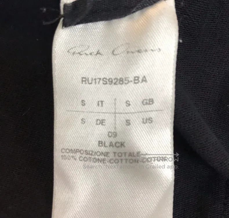 Rick Owens RICK OWENS Drawstring hoodie, size S, classic style Size S / US 4 / IT 40 - 4 Thumbnail