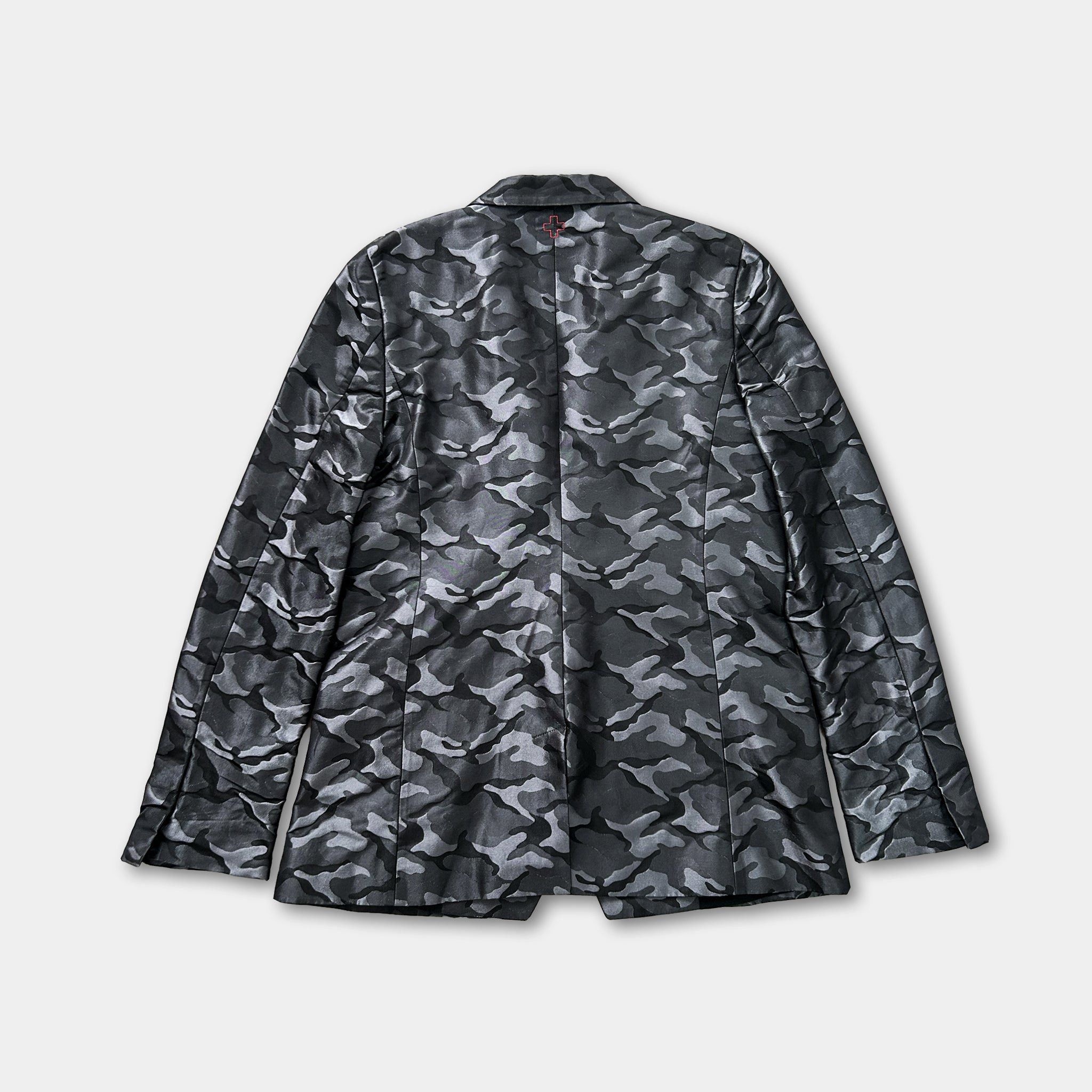 A.F. Vandevorst A.F. Vandervorst Grey Camo Blazer Size 38L - 4 Thumbnail