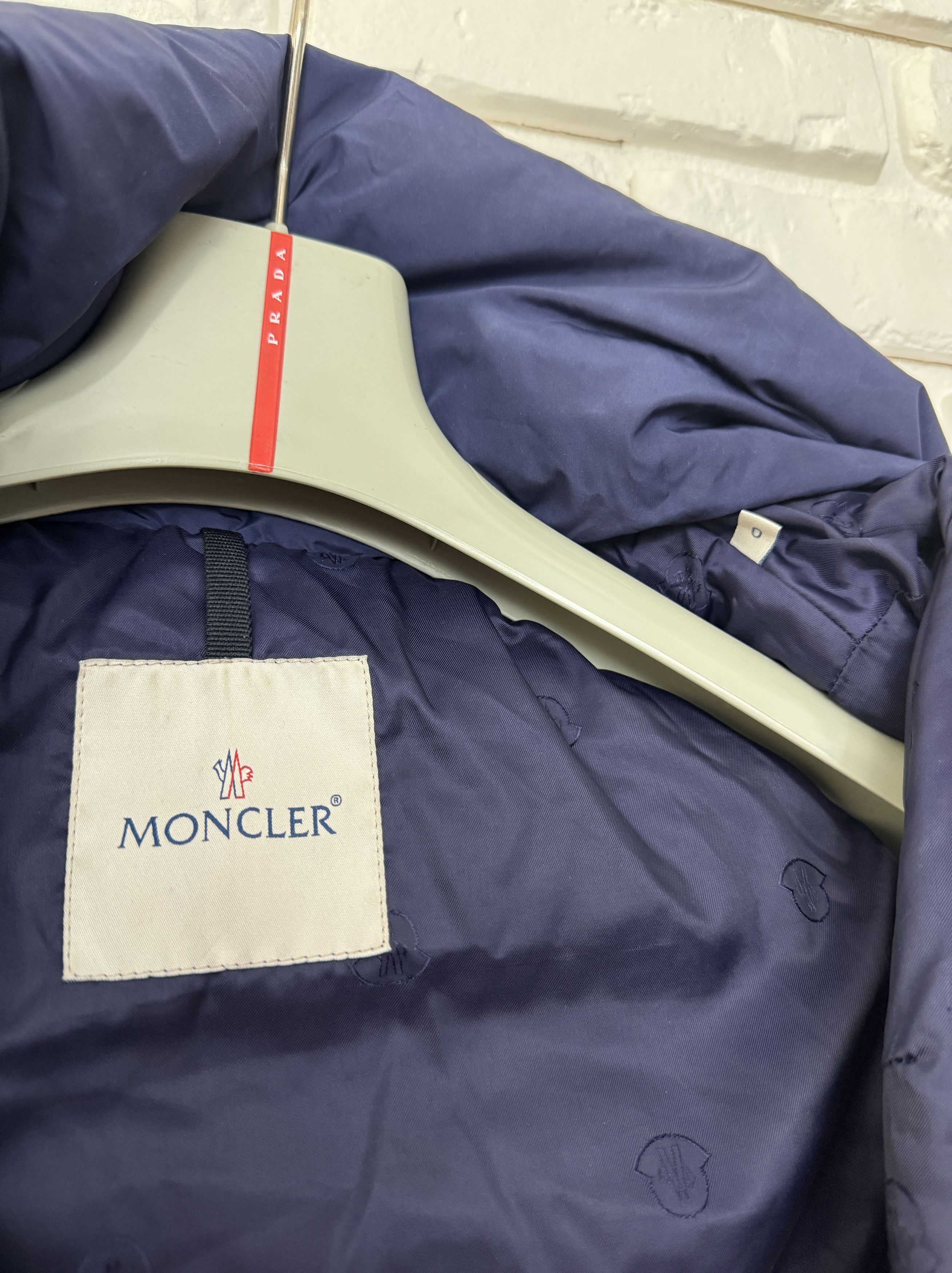 Moncler Authentic Moncler Kelly Jacket Puffer Navy Blue Logo Size 0 Size XS / US 0-2 / IT 36-38 - 10 Thumbnail