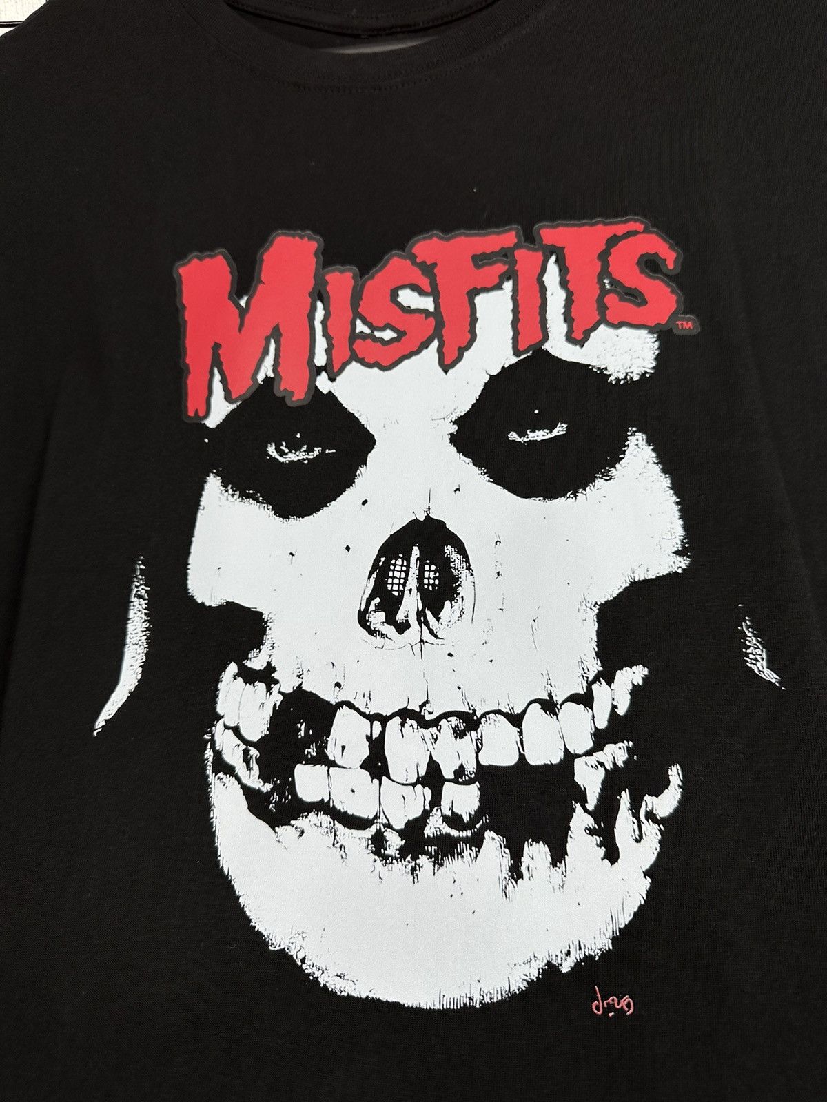 Band Tees × Misfits Misfits Skull Graphic Punk Band Tshirt Men Black L Big logo Size US L / EU 52-54 / 3 - 6 Thumbnail