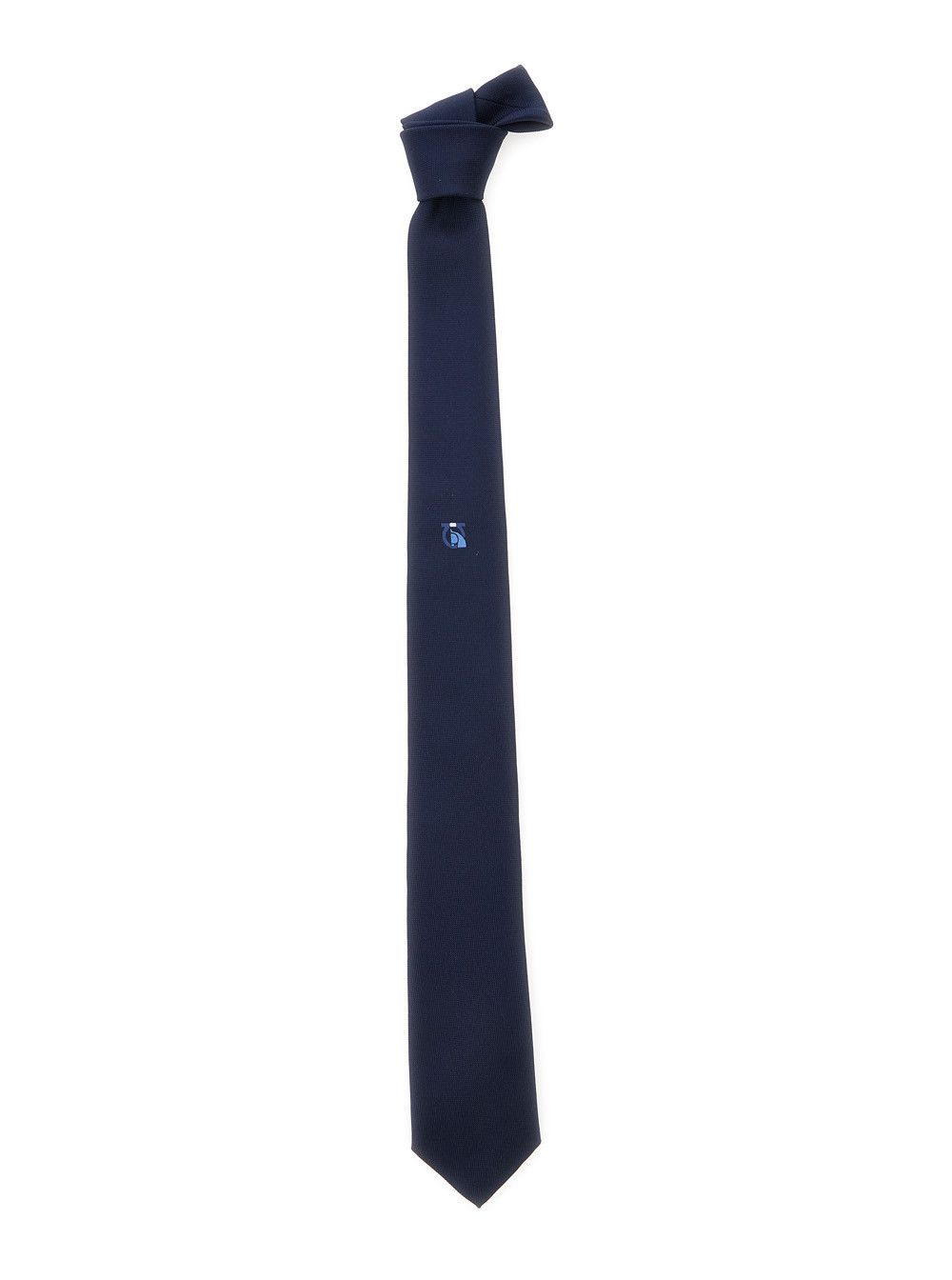Salvatore Ferragamo Blue TIe with Logo on the Front in Silk Man Size ONE SIZE - 1 Thumbnail