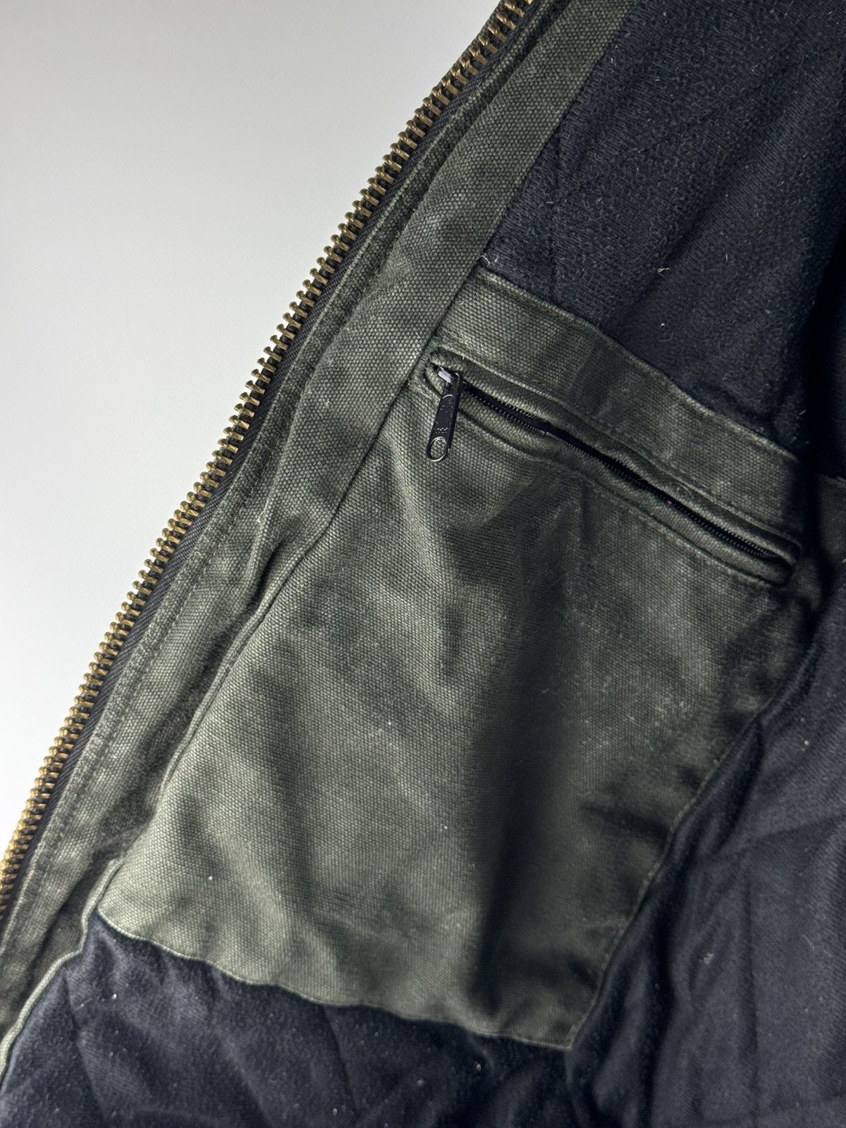 Carhartt Vintage 90s Carhartt Acrive J130 Moss Jacket Green Size US M / EU 48-50 / 2 - 12 Thumbnail
