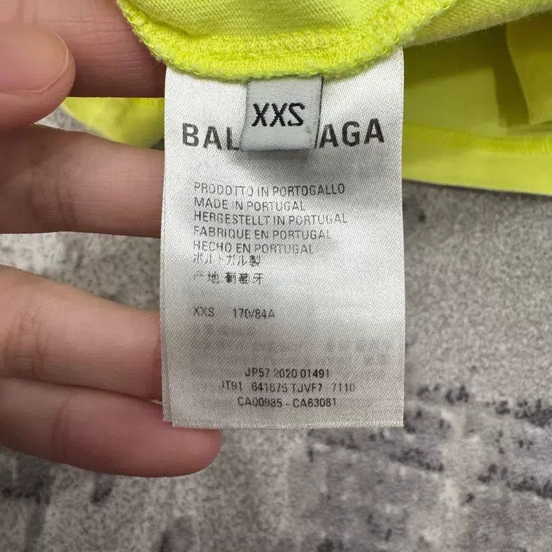 Balenciaga Balenciaga Coke Logo Vintage Logo Loose Short Sleeve Size US XXS / EU 40 - 4 Thumbnail