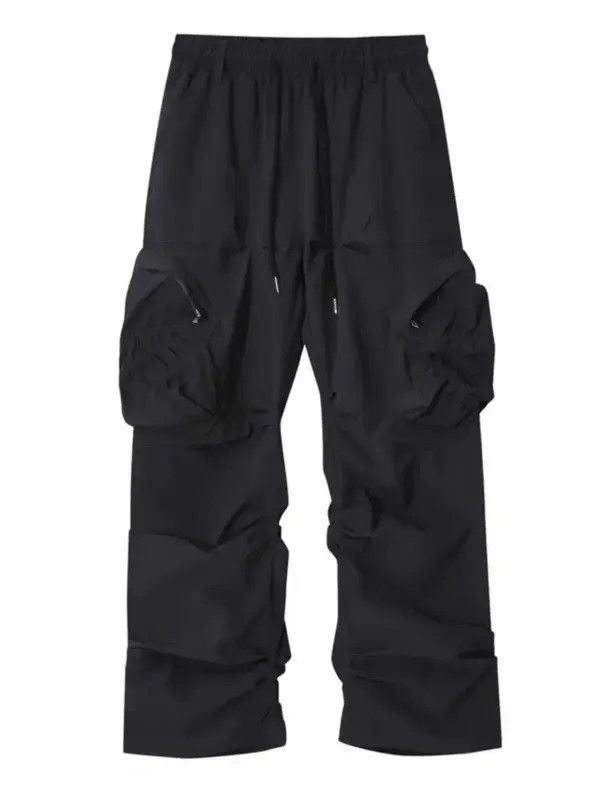 VIBE Utility grunge multi pocket nylon pants Size US 30 / EU 46 - 4 Thumbnail