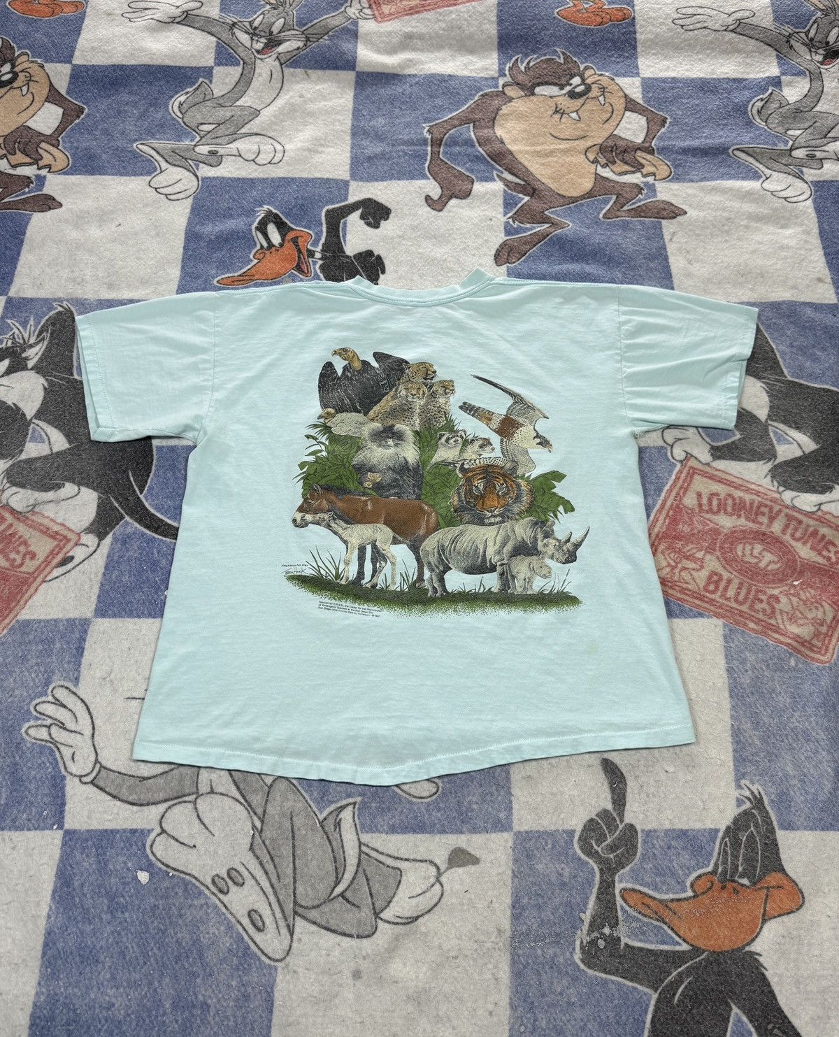Vintage Vintage 80’s San Diego zoo tee Size US L / EU 52-54 / 3 - 4 Thumbnail