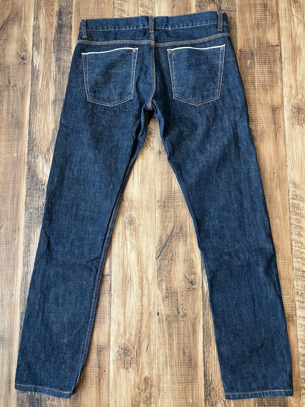 Japanese Brand GGD (Grand Global) W33 x L30 Slim Premium Okayama Denim Size US 33 - 1 Thumbnail