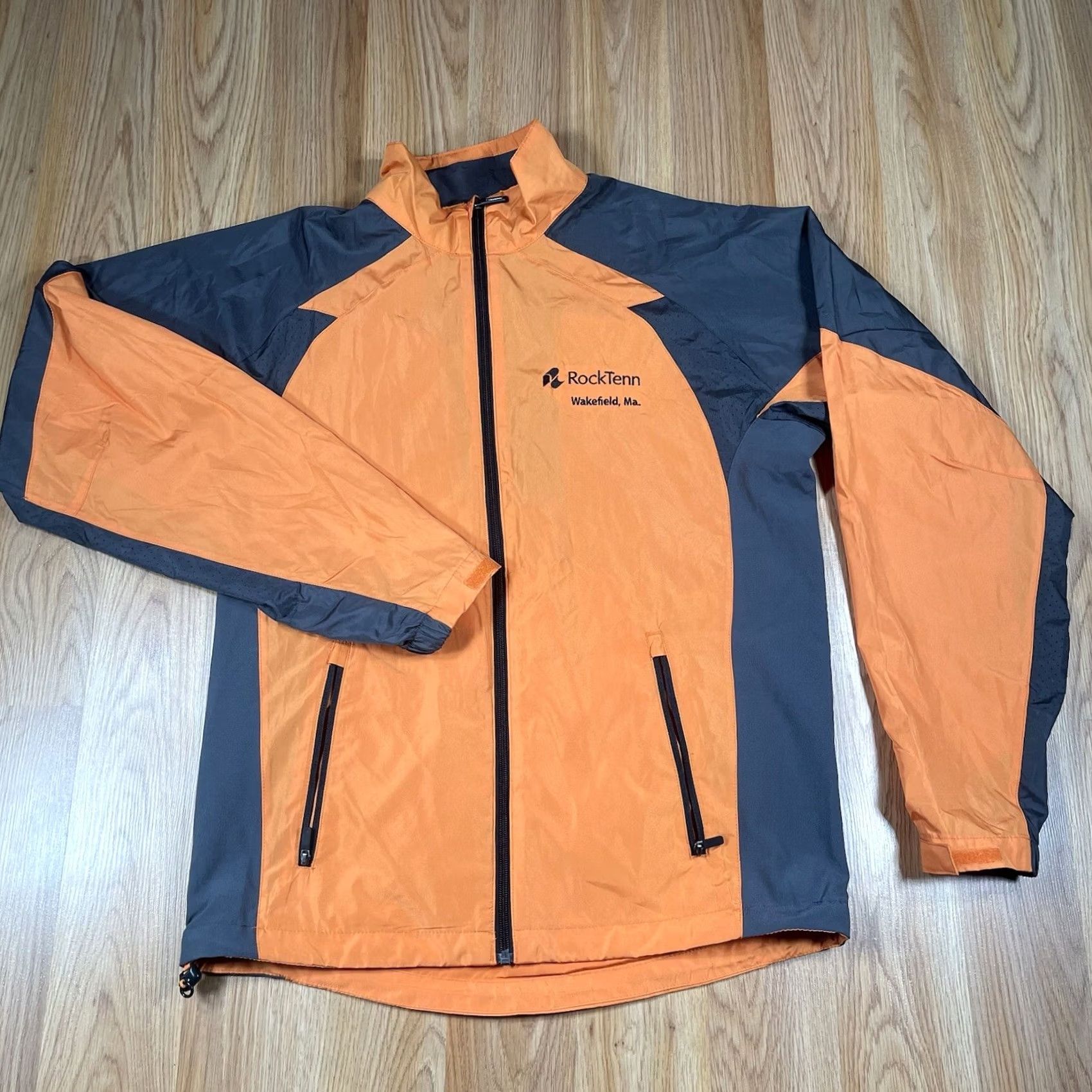 Vintage North End Sport Full Zip Jacket Windbreaker Pullover Front Pockets Mens L Orange Size US S / EU 44-46 / 1 - 2 Thumbnail