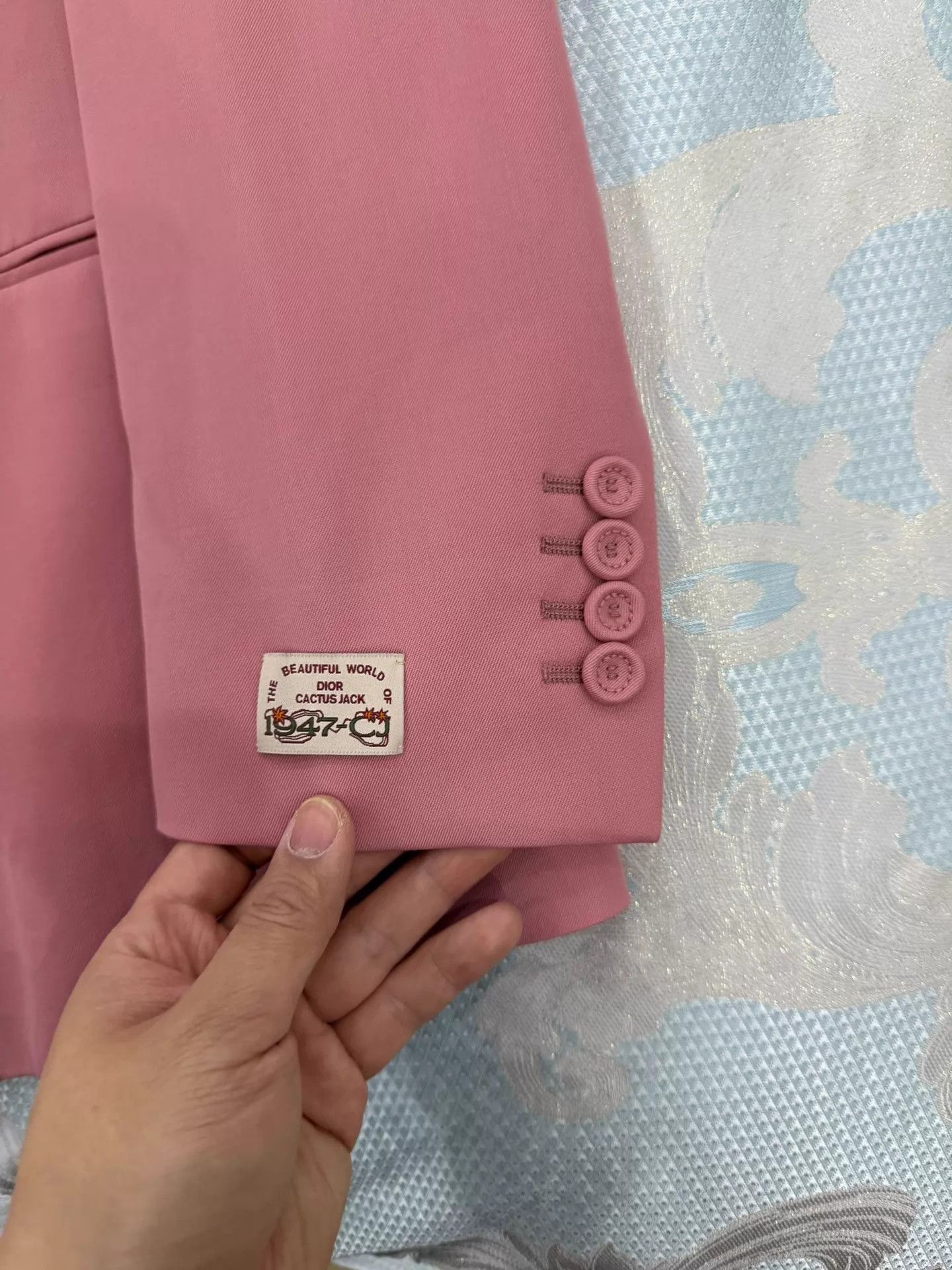 Dior Dior 100% Wool Blazer Size 50 New Canvas Button Size 50R - 4 Thumbnail