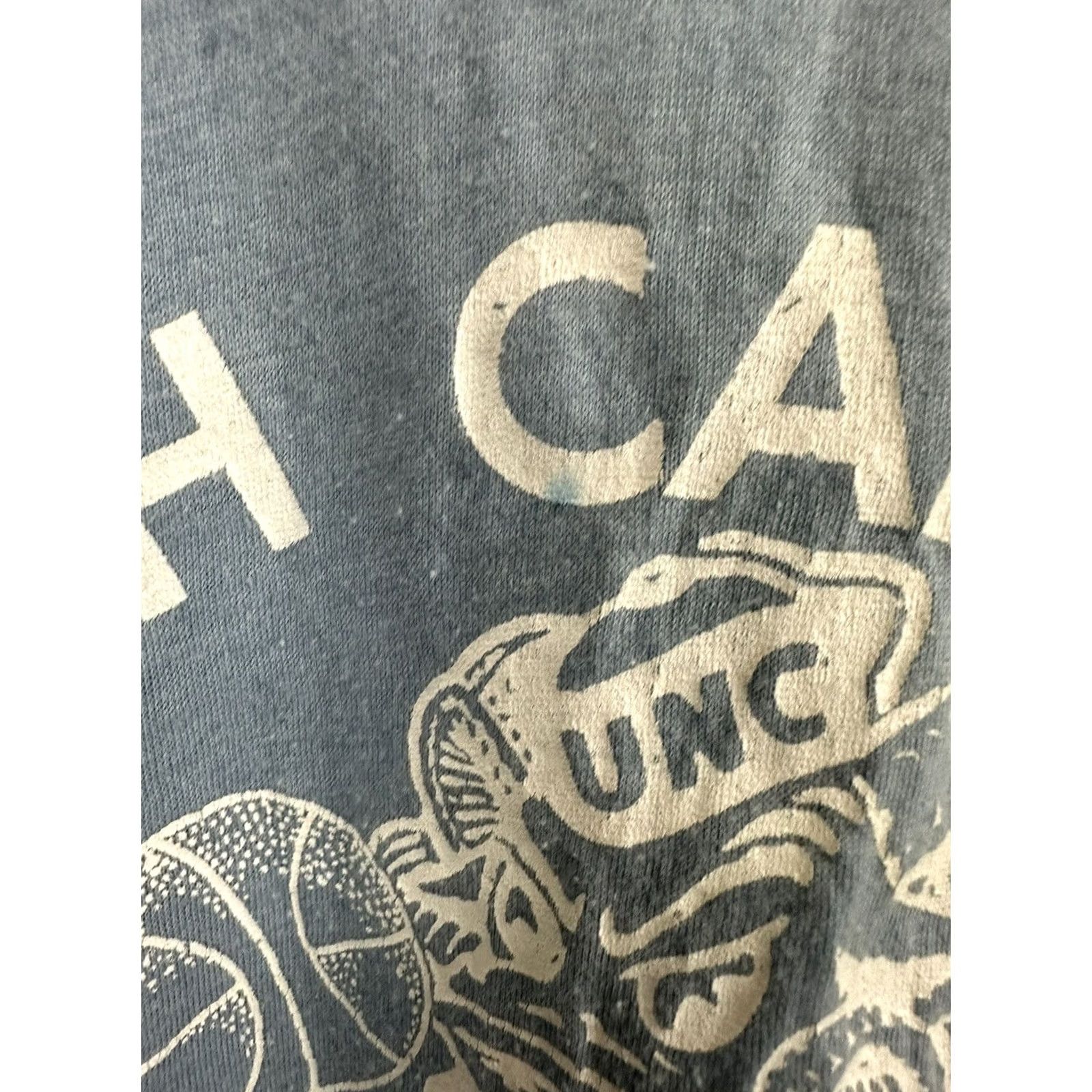 Vintage VINTAGE UNC Tar Heels North Carolina 1982 Michael Jordan NCAA Champs T-Shirt S Mens Size US S / EU 44-46 / 1 - 7 Thumbnail