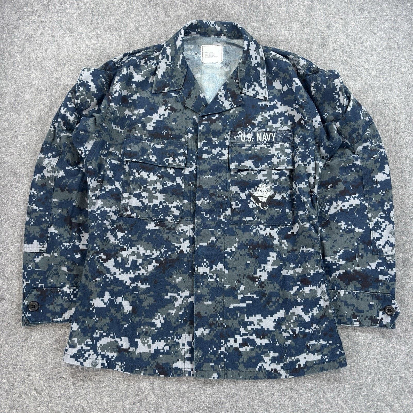 Other US NAVY NWU Type I Blue Digital Camo Working Small-Regular Size US S / EU 44-46 / 1 - 1 Thumbnail