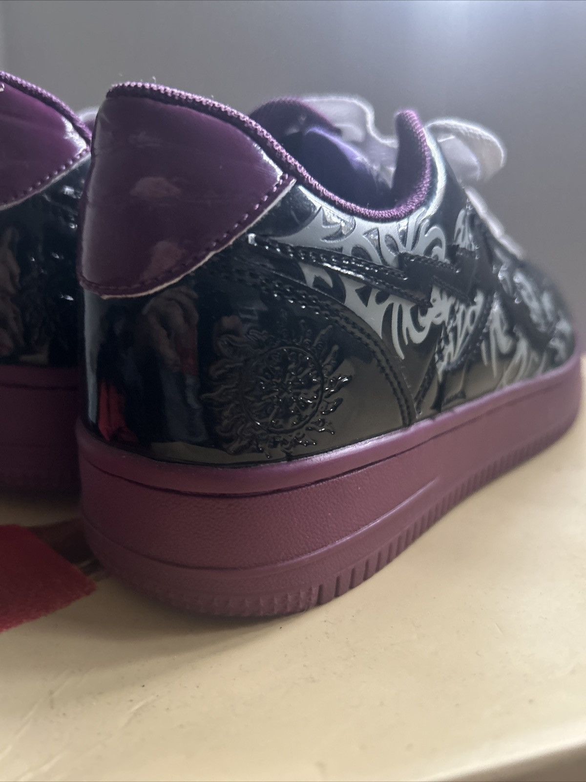 Other Eternal Artwear patent leather lowtop sneakers Size US 7.5 / EU 40-41 - 4 Thumbnail