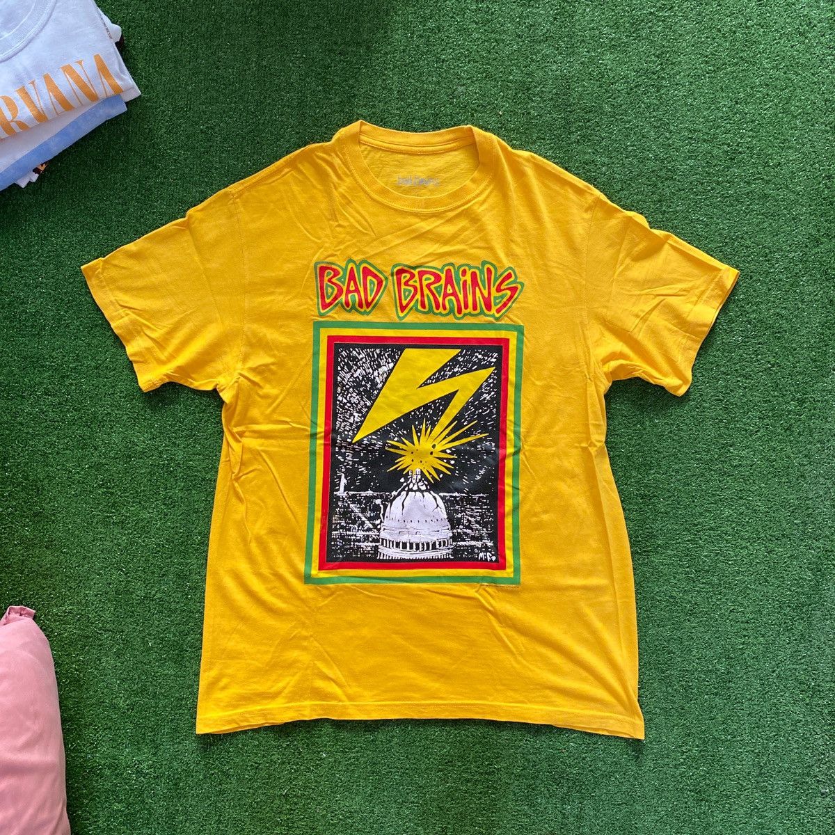 Band Tees Bad Brains Band Tee Size US L / EU 52-54 / 3 - 1 Thumbnail