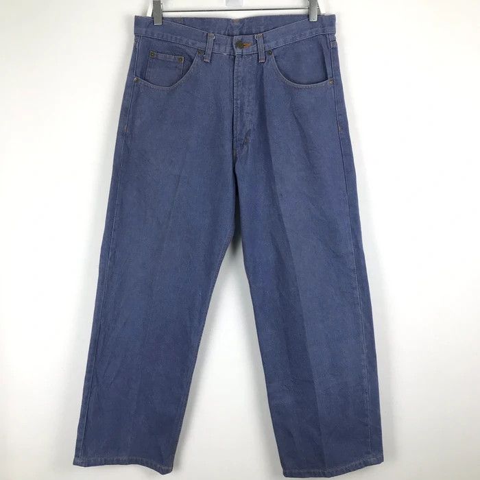 Japanese Brand × Karl Helmut × Vintage SY0176 VTG 90s KARL HELMUT BAGGY JEANS Size US 34 / EU 50 - 2 Thumbnail
