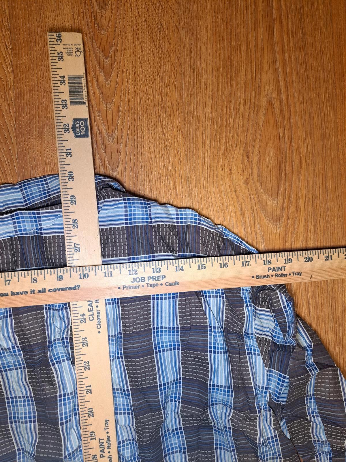 BUGATCHI Bugatchi Uomo Button Up Shirt Mens Large Multicolor Plaid Size US L / EU 52-54 / 3 - 9 Thumbnail