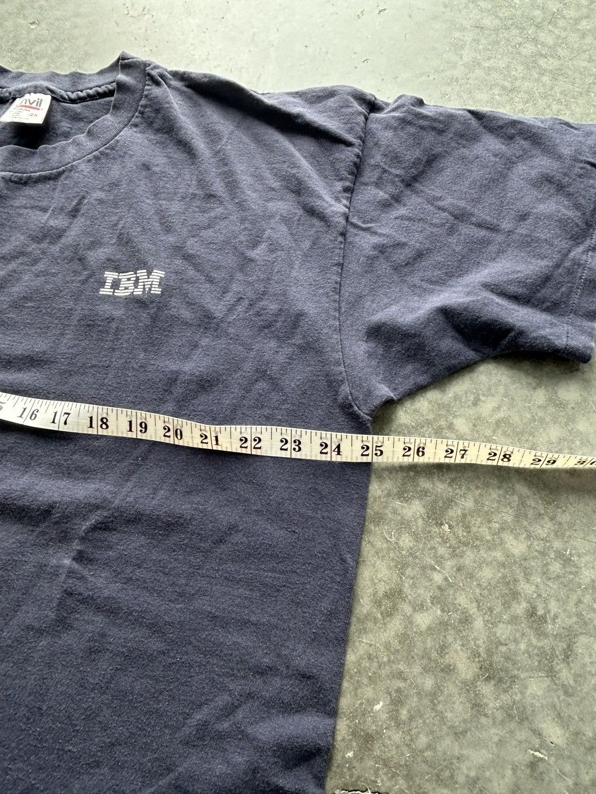 Vintage Vintage 90s IBM Graphic Tee Size US XXL / EU 58 / 5 - 8 Thumbnail