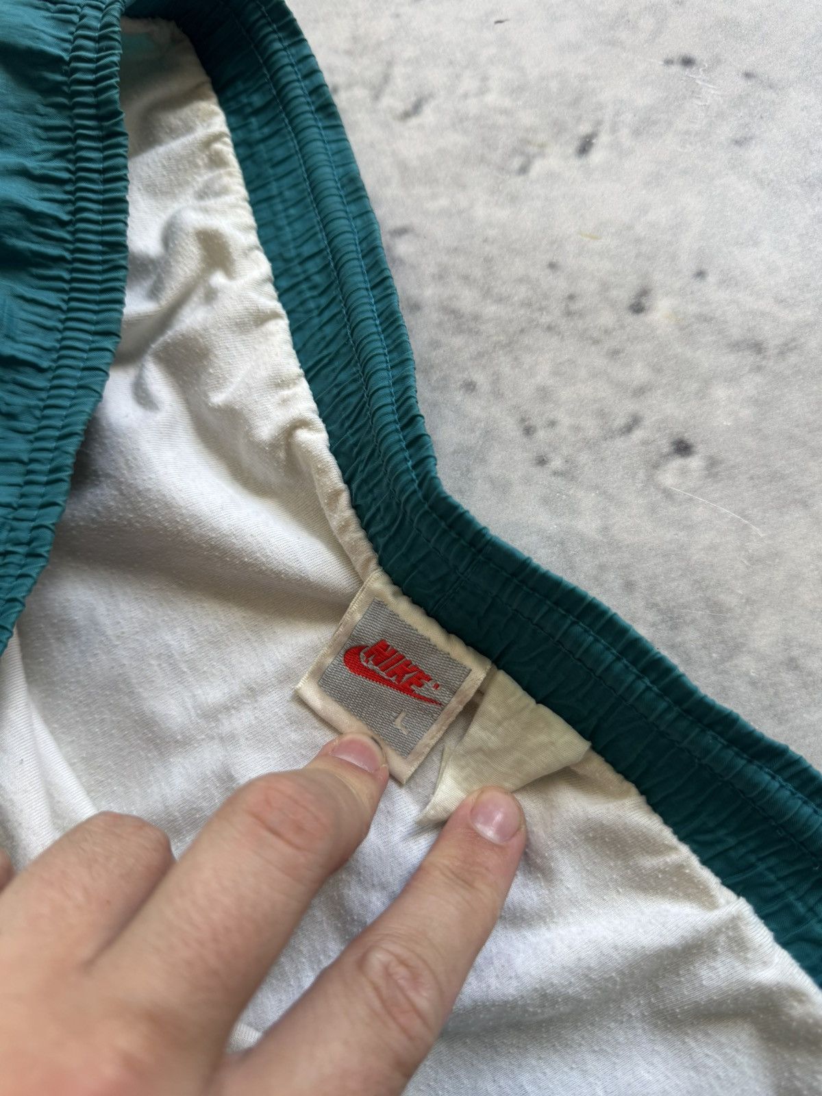 Nike Vintage 90s Nike shorts swim Size US 33 - 4 Thumbnail