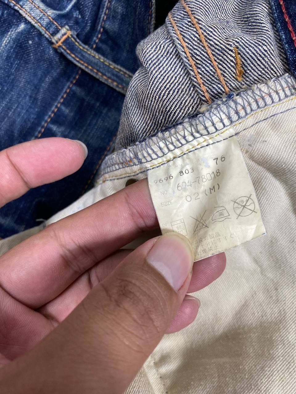 Japanese Brand japan soul of freedom paint splatter denim nice design Size US 34 / EU 50 - 14 Thumbnail