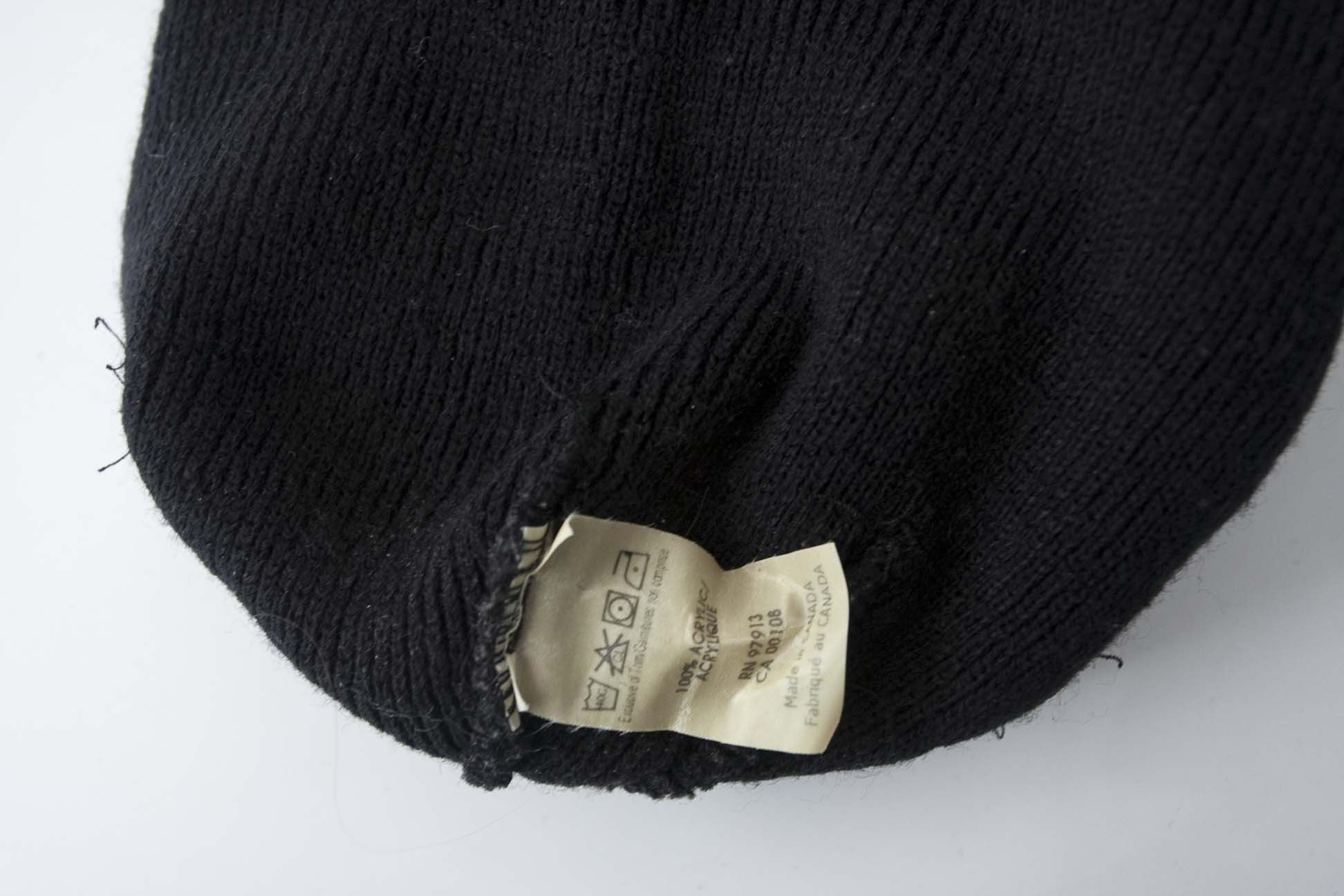 Santa Cruz Skateboards Santa Cruz Hat Beanie Logo Skate Black Size ONE SIZE - 3 Thumbnail