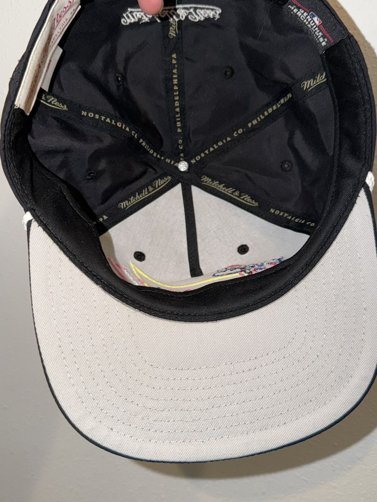 Mitchell & Ness Mitchell Ness Dodgers Retro Waterproof Hat Size ONE SIZE - 4 Thumbnail