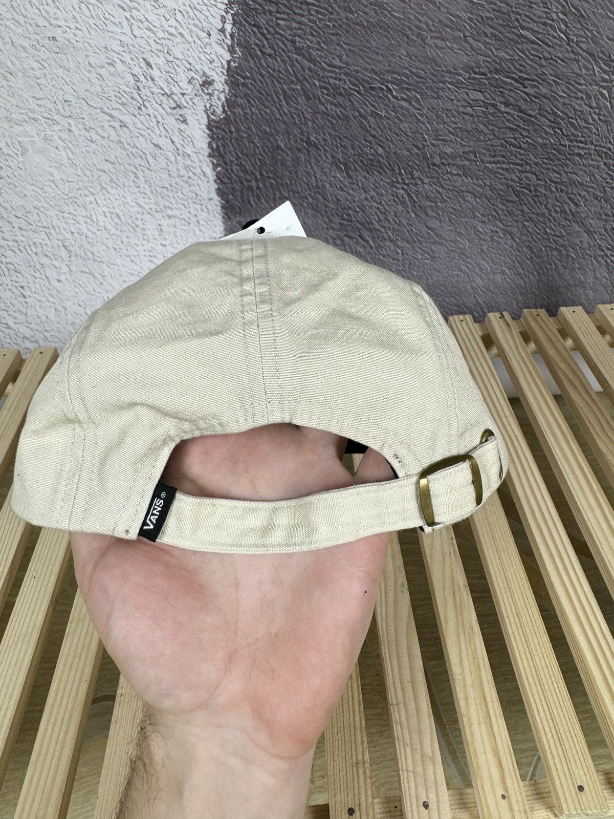 Vans Vans Long Bill Camper Oatmeal - Cap Skateboard Size ONE SIZE - 7 Thumbnail